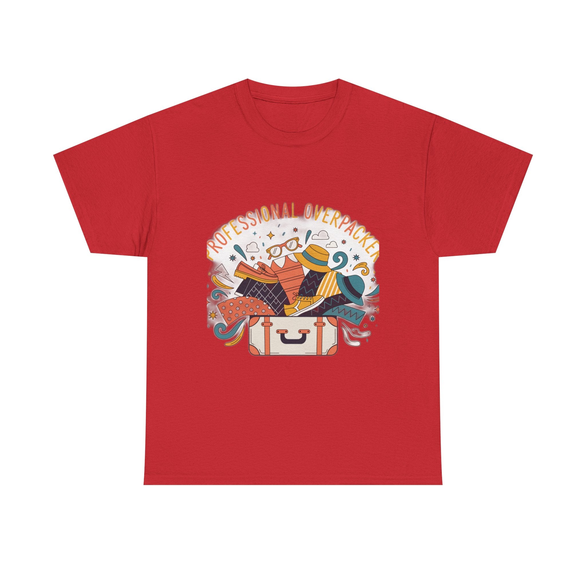 Professional Overpacker | Funny Travel T-Shirt for Overpackers