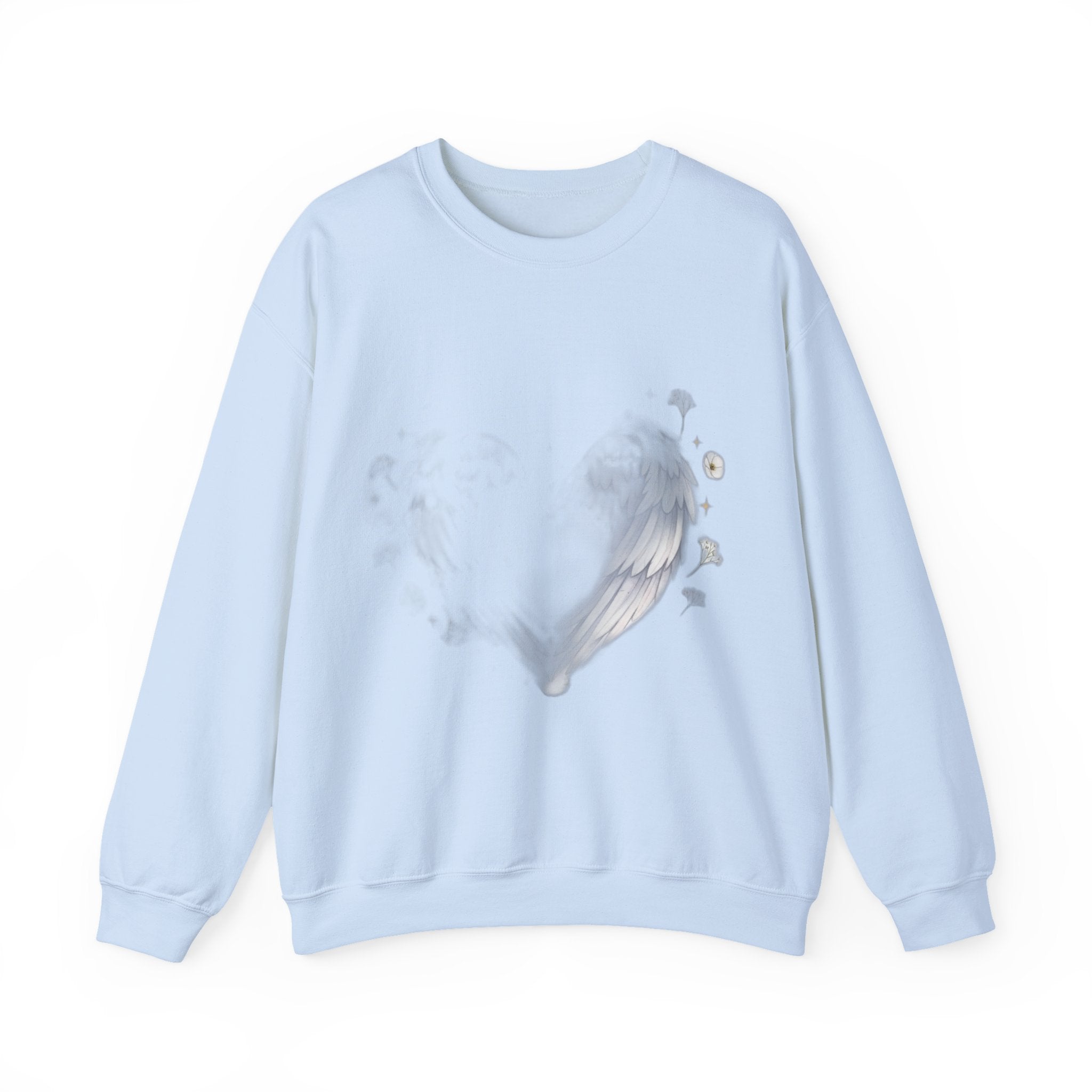 Angel Mom Memorial Sweatshirt - Forever in My Heart - Bereaved Mother Remembrance