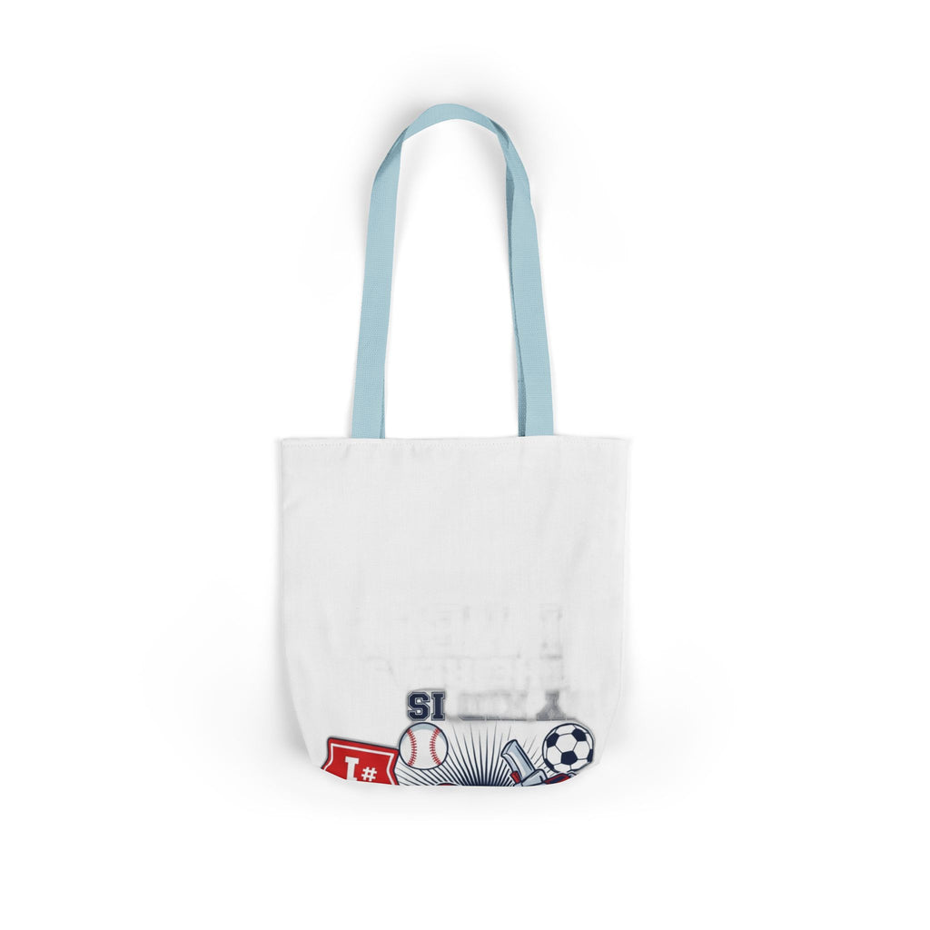Sports Mom Tote Bag - My Kid is the Reason I Yell - Team Mom Canvas Bag