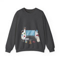 WFH Mom Sweatshirt - Fueled by Coffee and Chaos - Work From Home Mom Shirt