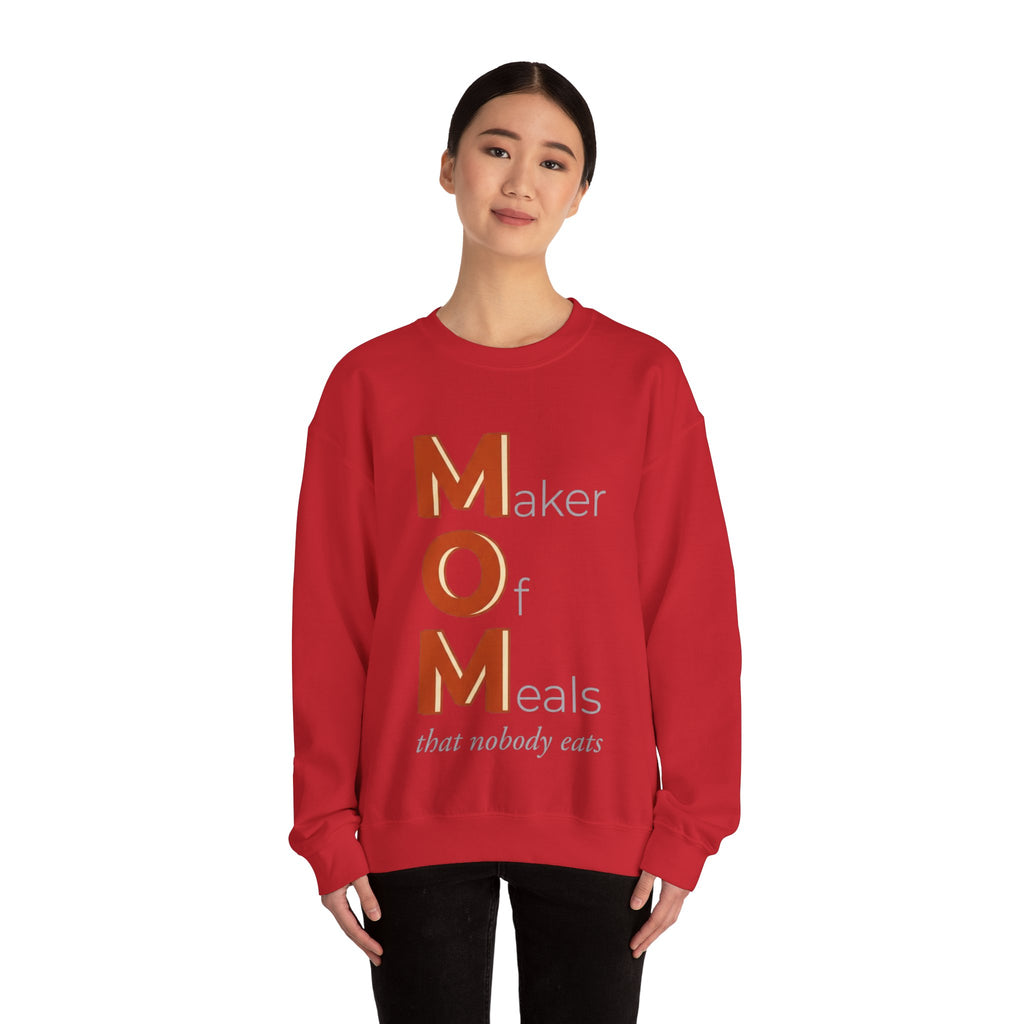 Maker Of Meals Nobody Eats Sweatshirt | Mother's Day M.O.M. Gift