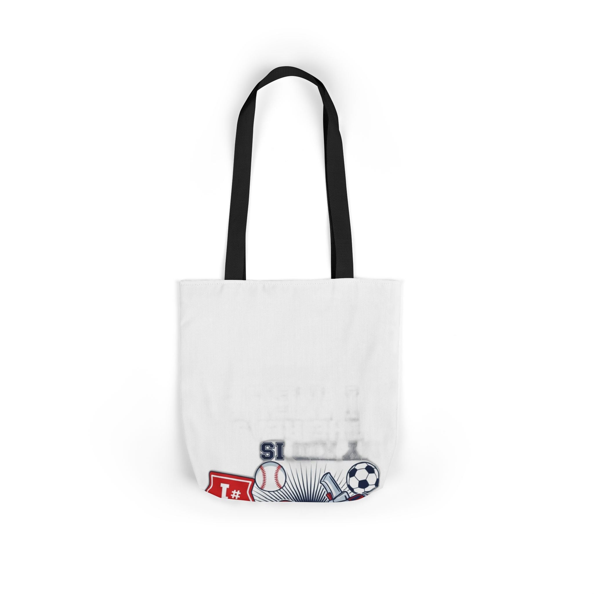 Sports Mom Tote Bag - My Kid is the Reason I Yell - Team Mom Canvas Bag