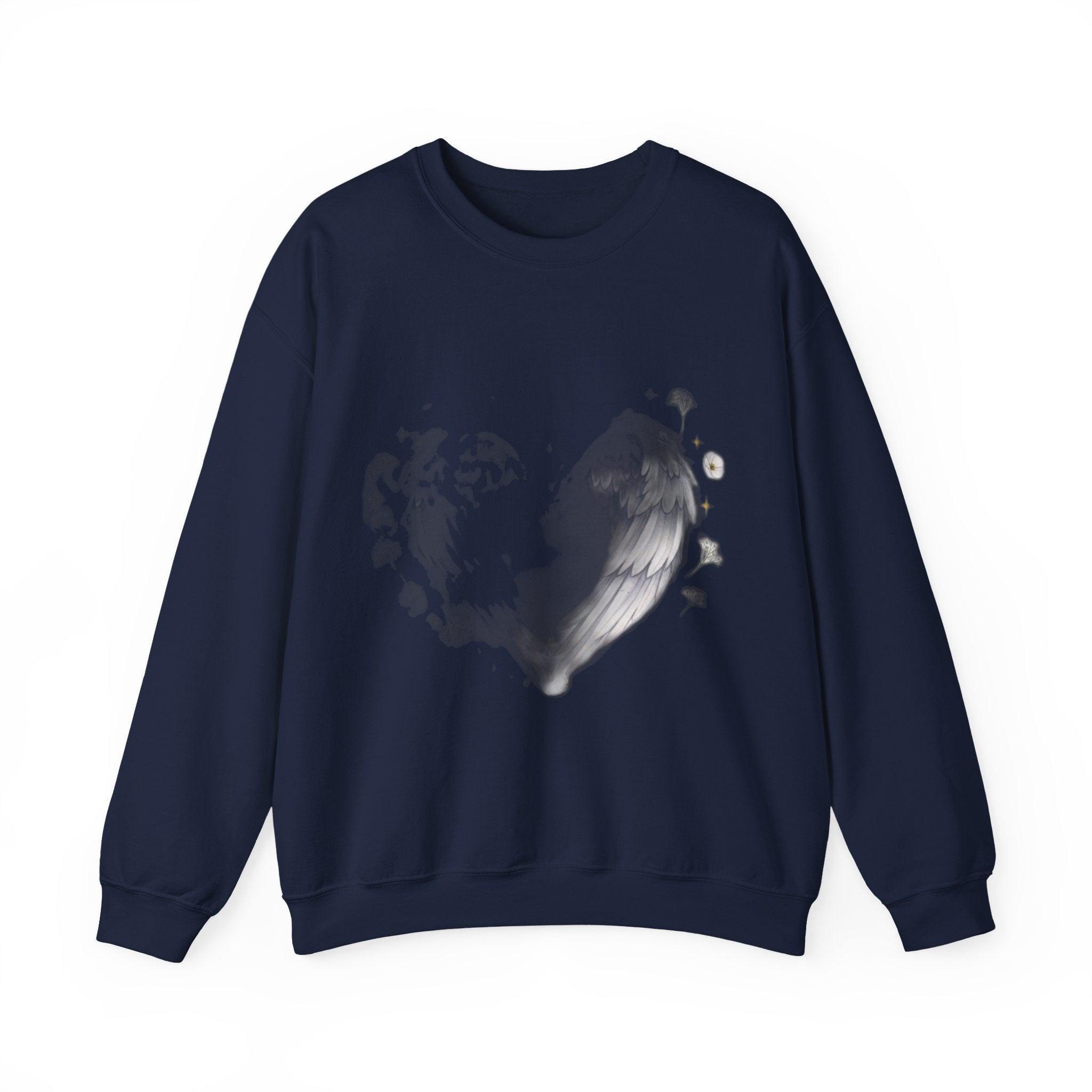 Angel Mom Memorial Sweatshirt - Forever in My Heart - Bereaved Mother Remembrance