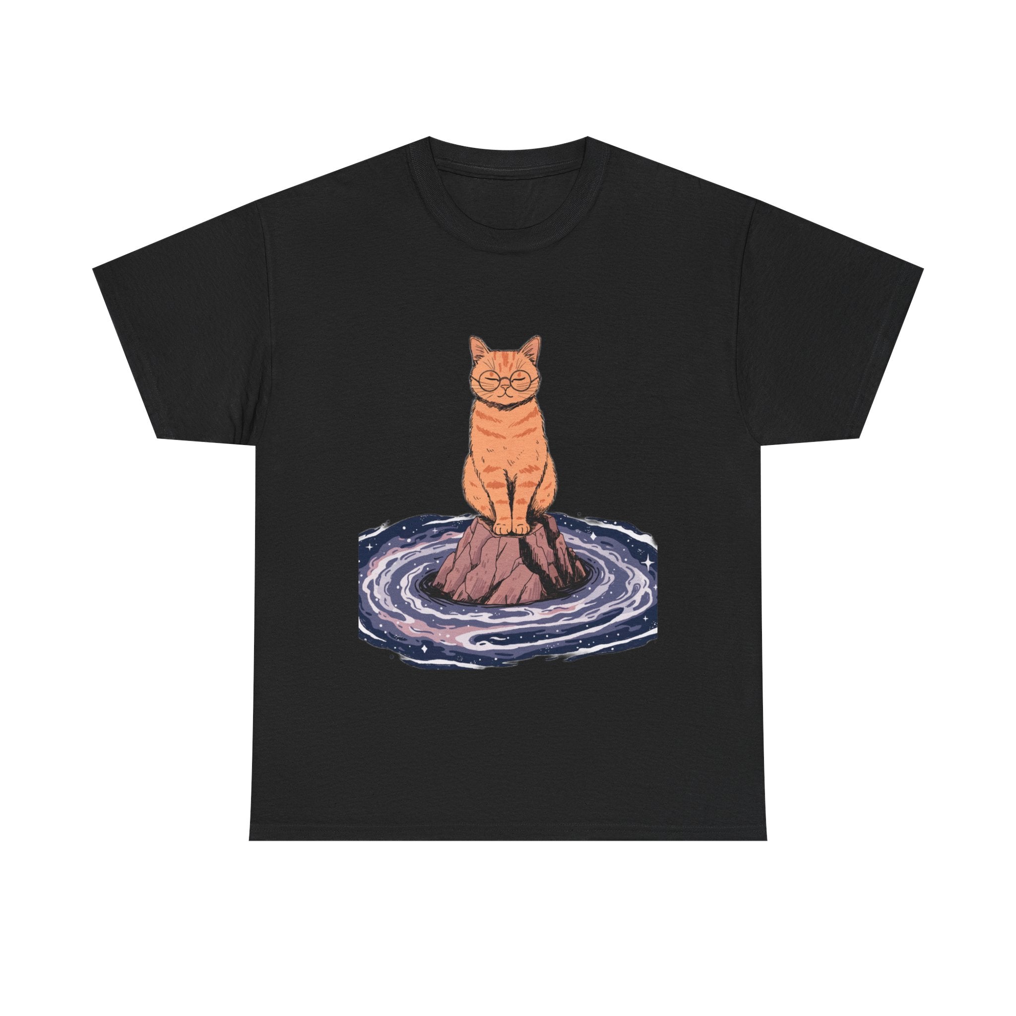 Nothing Matters And The Cat Knows It | Funny Existential Cat T-Shirt