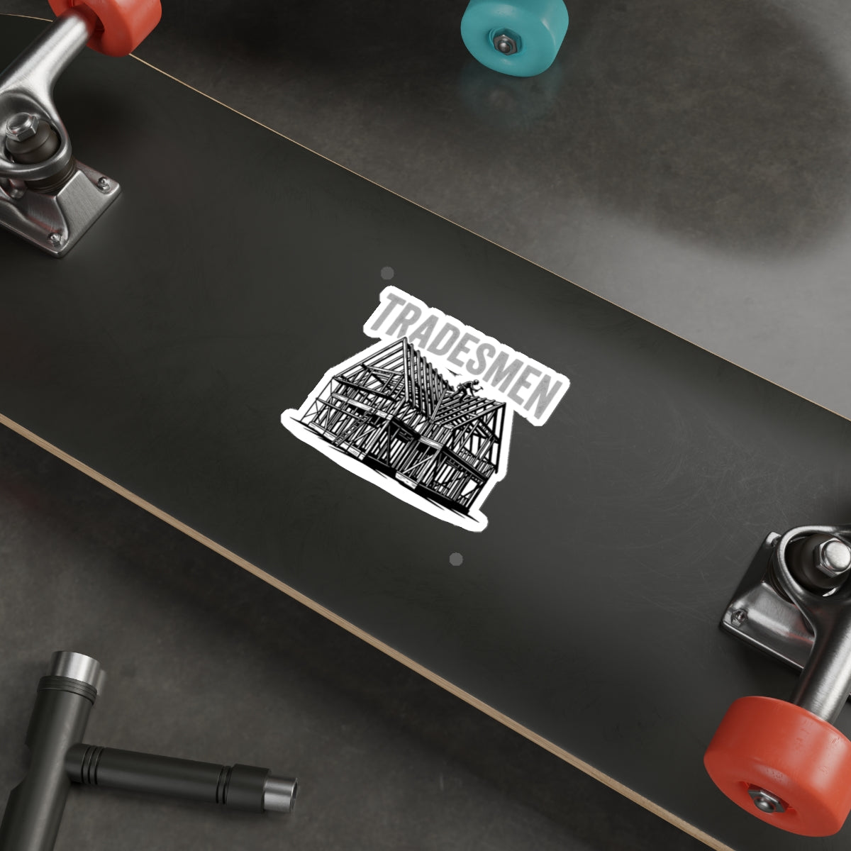 Tradesmen - Son of God - Die-Cut Vinyl Sticker - Hard Work Faith