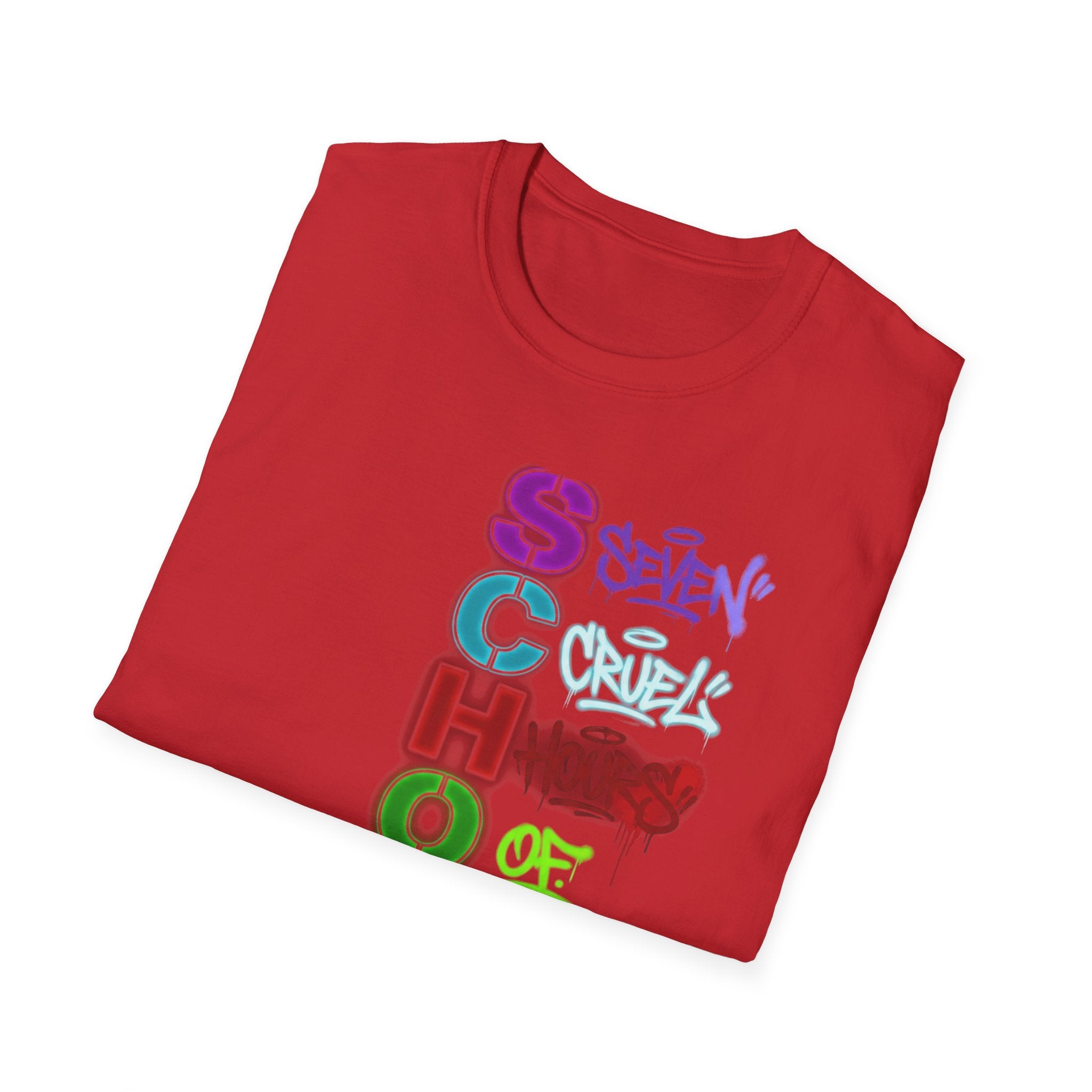 SCHOOL | Seven Cruel Hours Of Our Life | Teen Graphic Tee