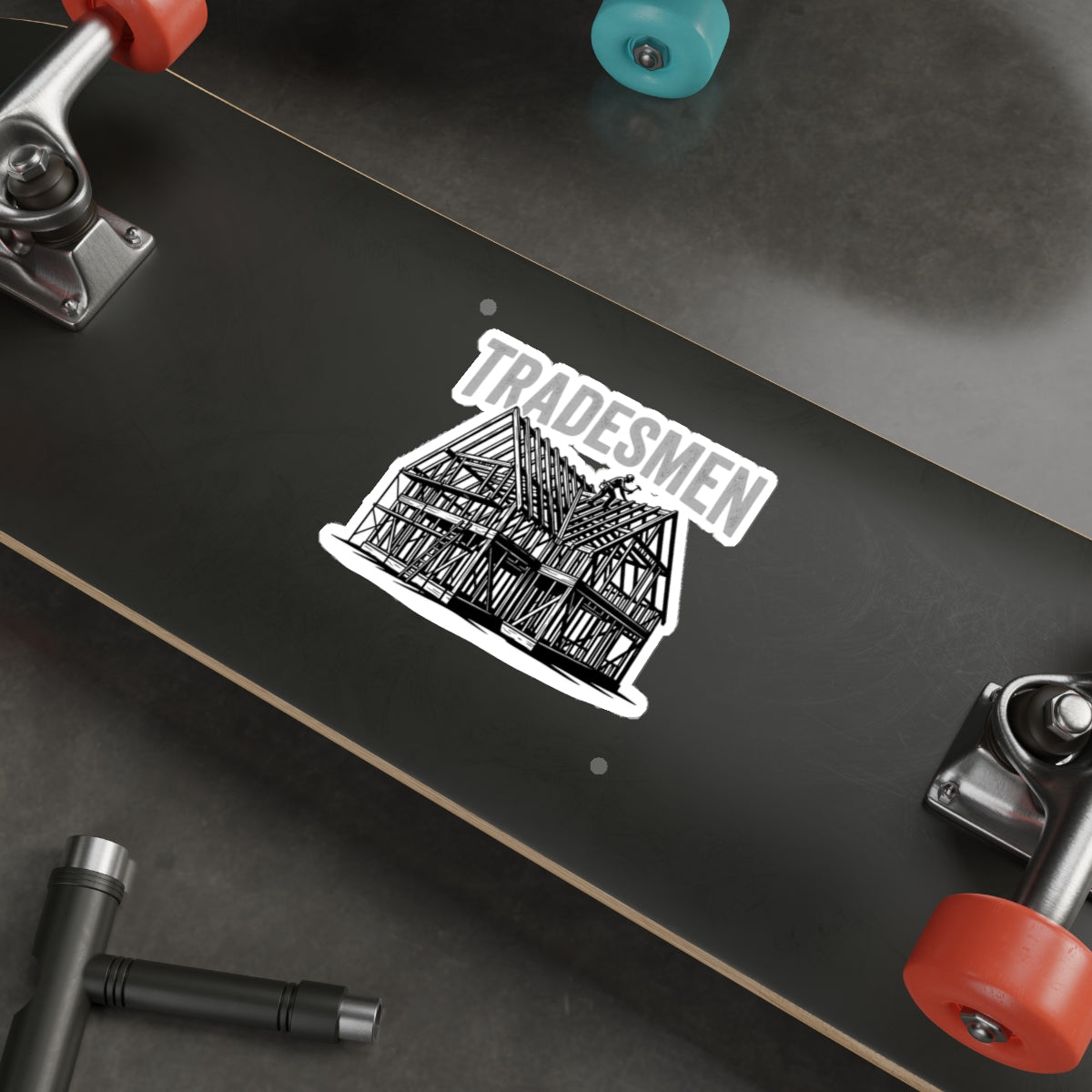 Tradesmen - Son of God - Die-Cut Vinyl Sticker - Hard Work Faith