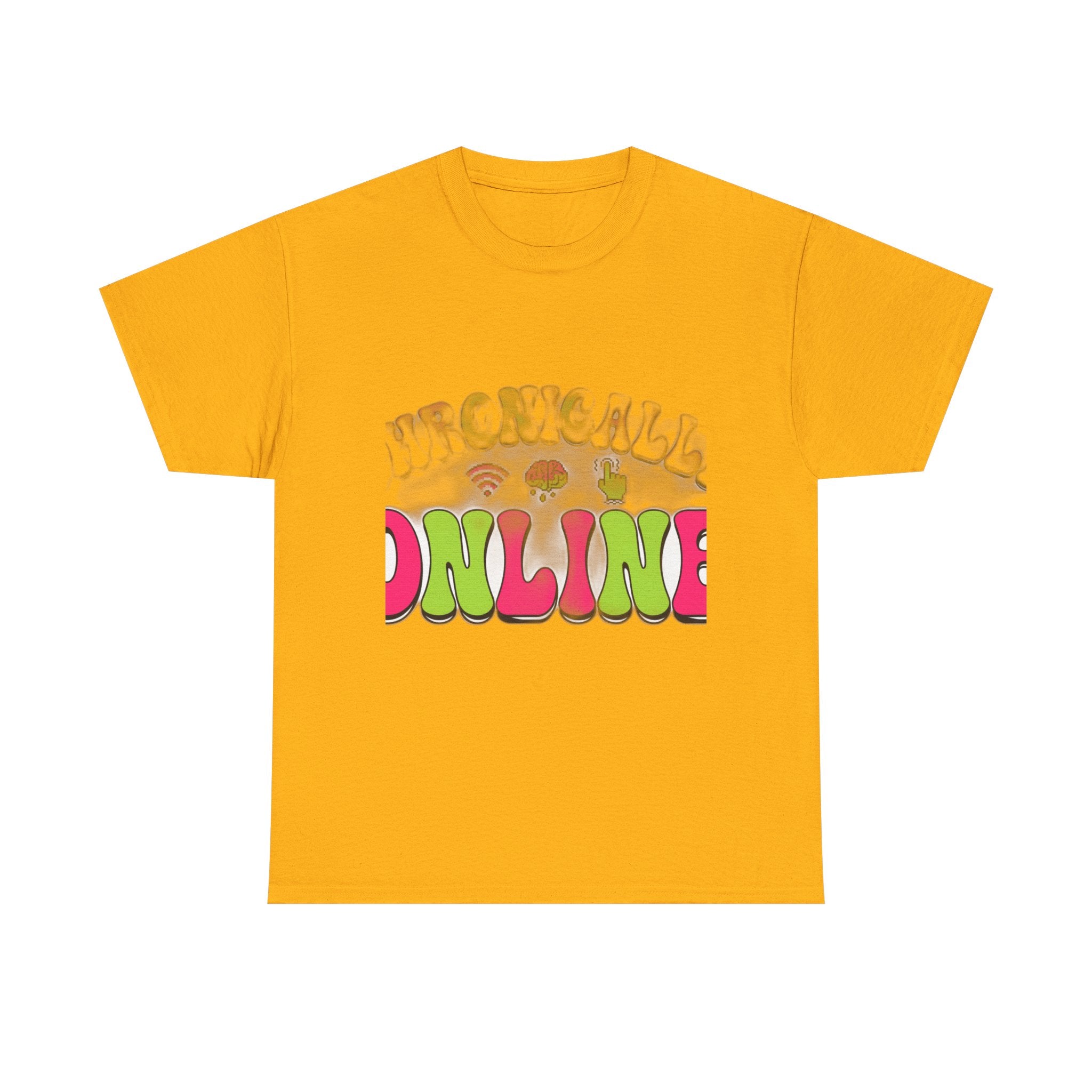 Chronically Online | Internet Brainrot Funny Gen Z T-Shirt