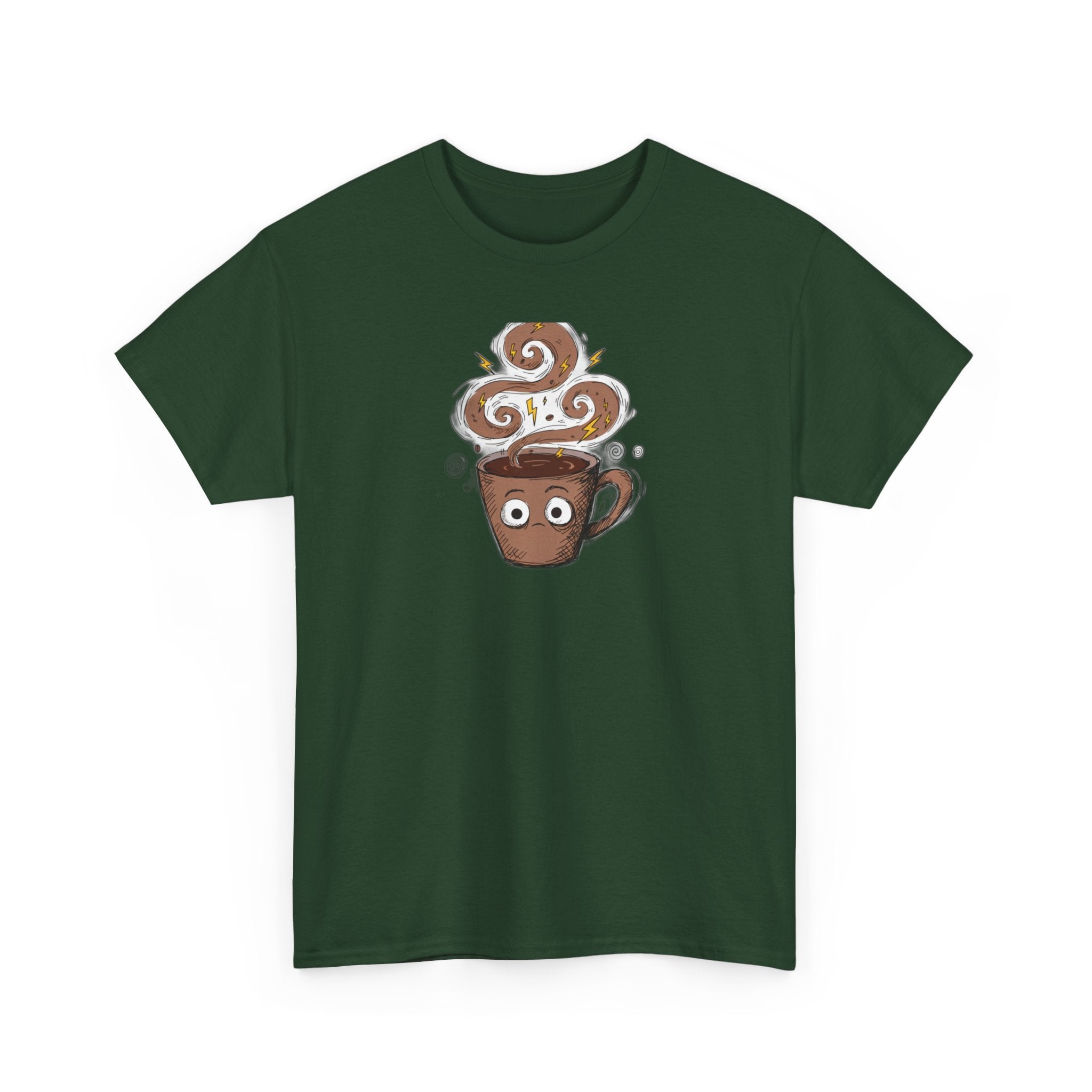 On My Third Coffee And Starting to Feel It | Funny Anxiety T-Shirt