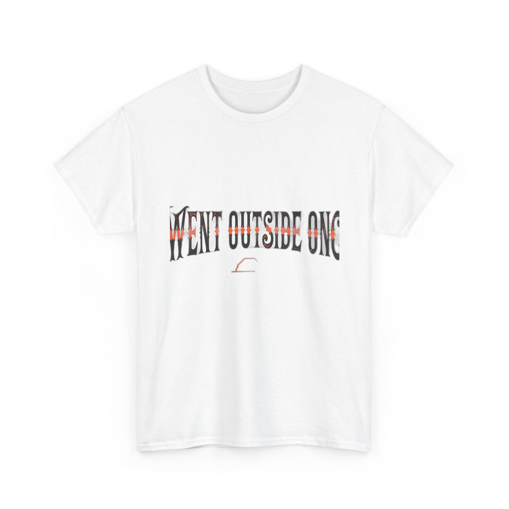 I Went Outside Once The Graphics Were Terrible | Funny Tech T-Shirt