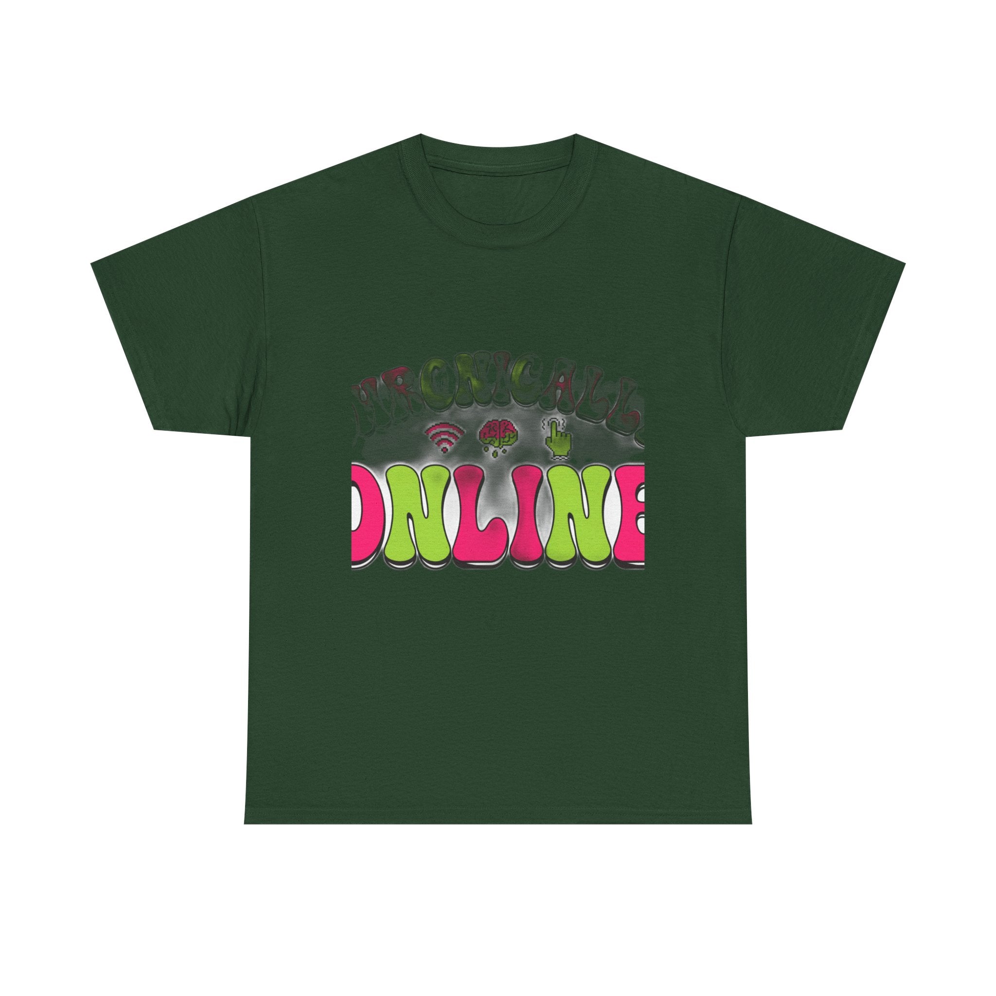Chronically Online | Internet Brainrot Funny Gen Z T-Shirt