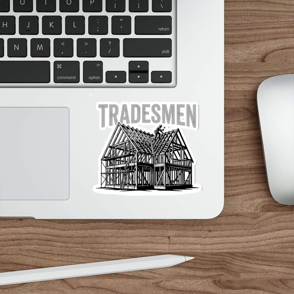 Tradesmen - Son of God - Die-Cut Vinyl Sticker - Hard Work Faith