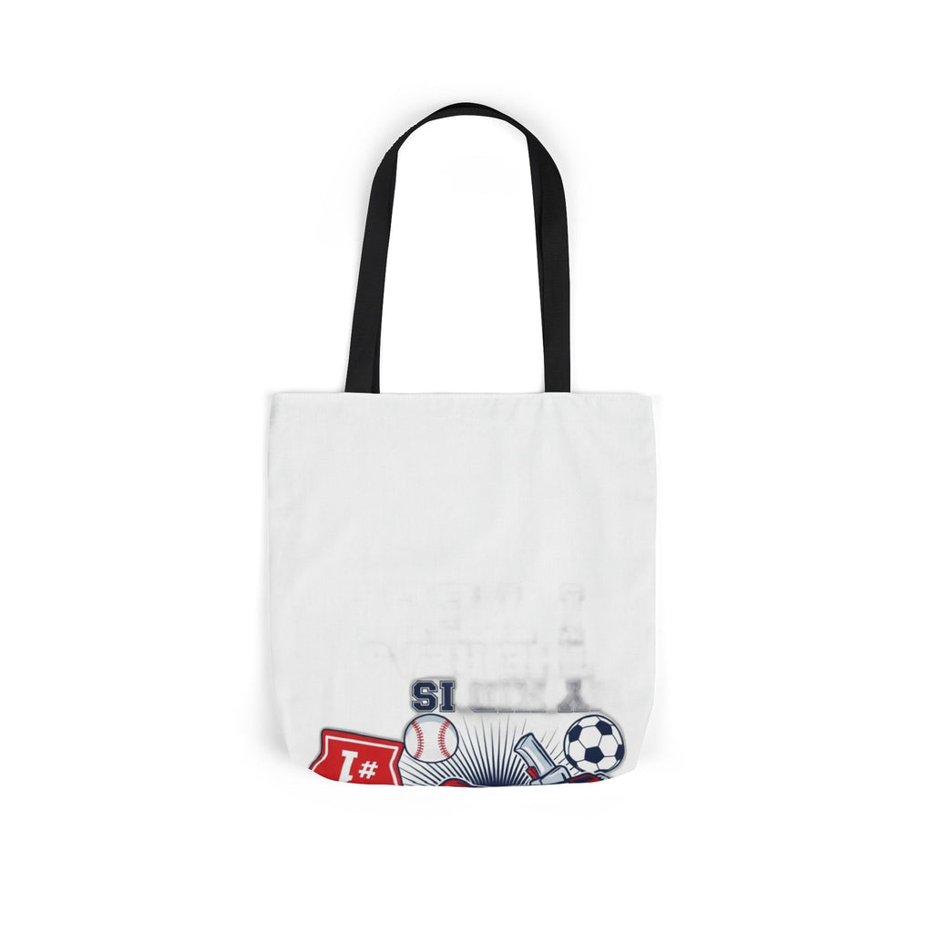 Sports Mom Tote Bag - My Kid is the Reason I Yell - Team Mom Canvas Bag