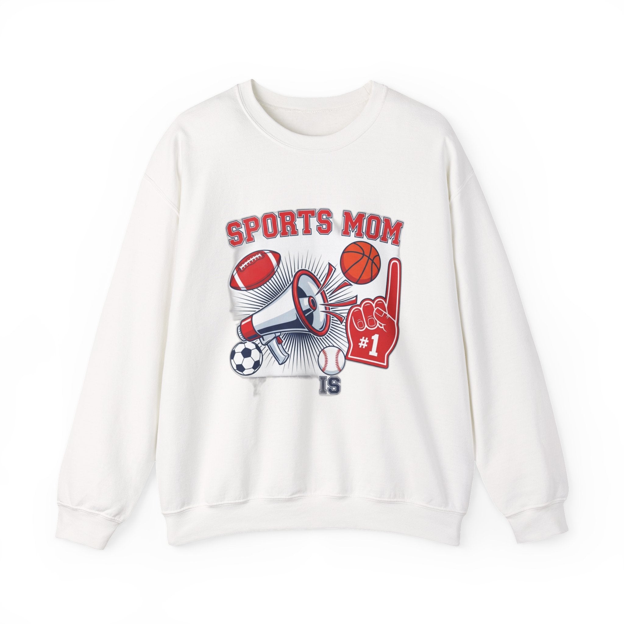 Sports Mom Sweatshirt - My Kid is the Reason I Yell - Team Mom Bleacher Shirt