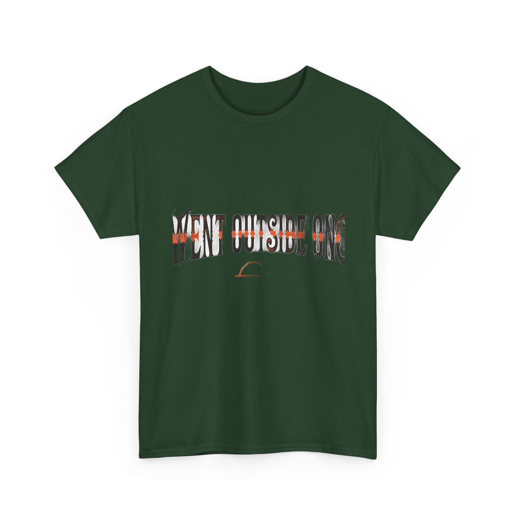 I Went Outside Once The Graphics Were Terrible | Funny Tech T-Shirt