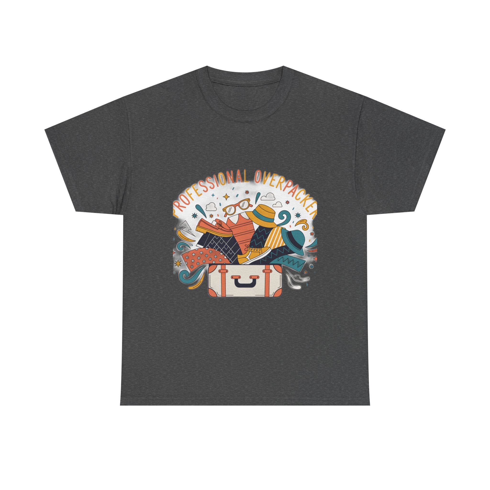 Professional Overpacker | Funny Travel T-Shirt for Overpackers