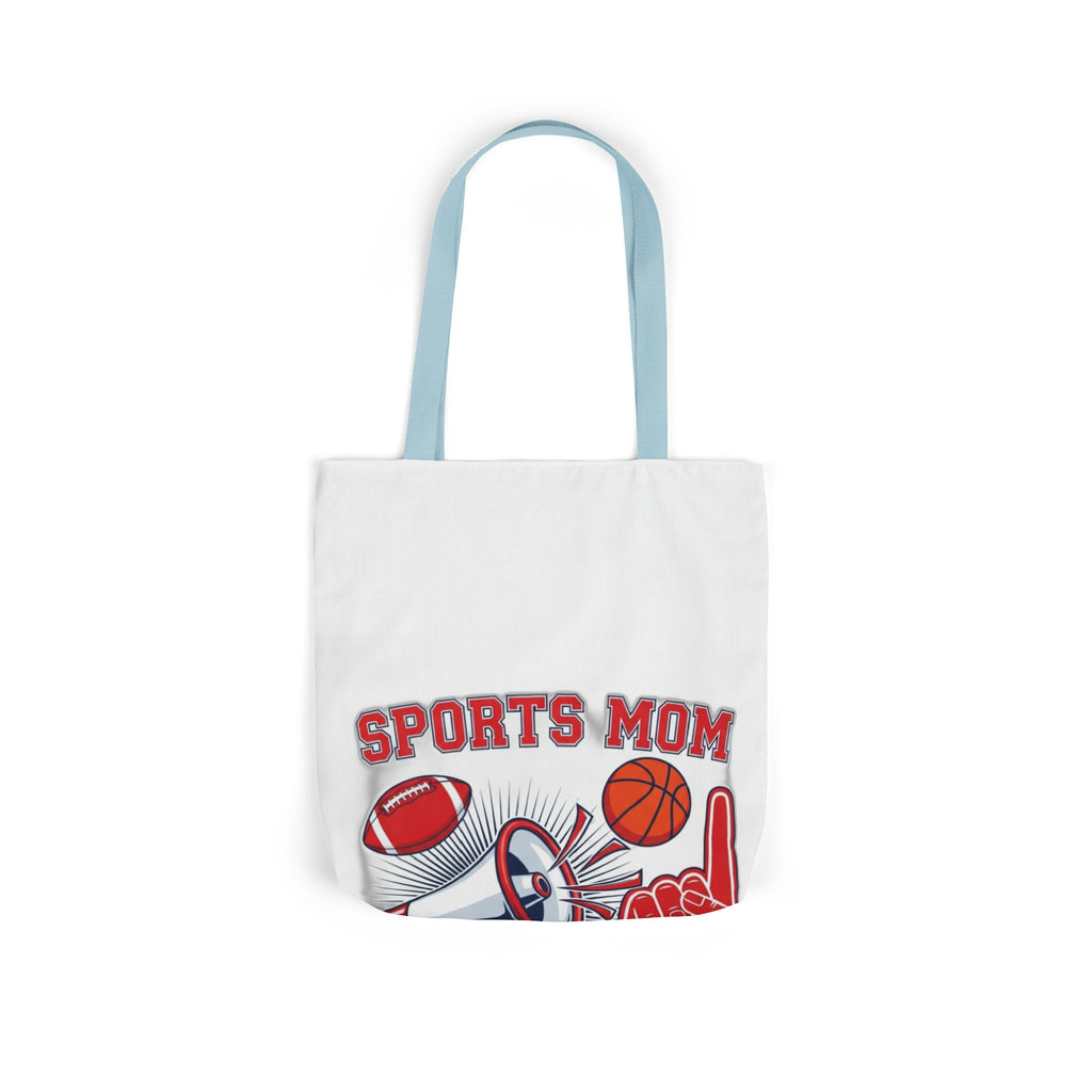 Sports Mom Tote Bag - My Kid is the Reason I Yell - Team Mom Canvas Bag
