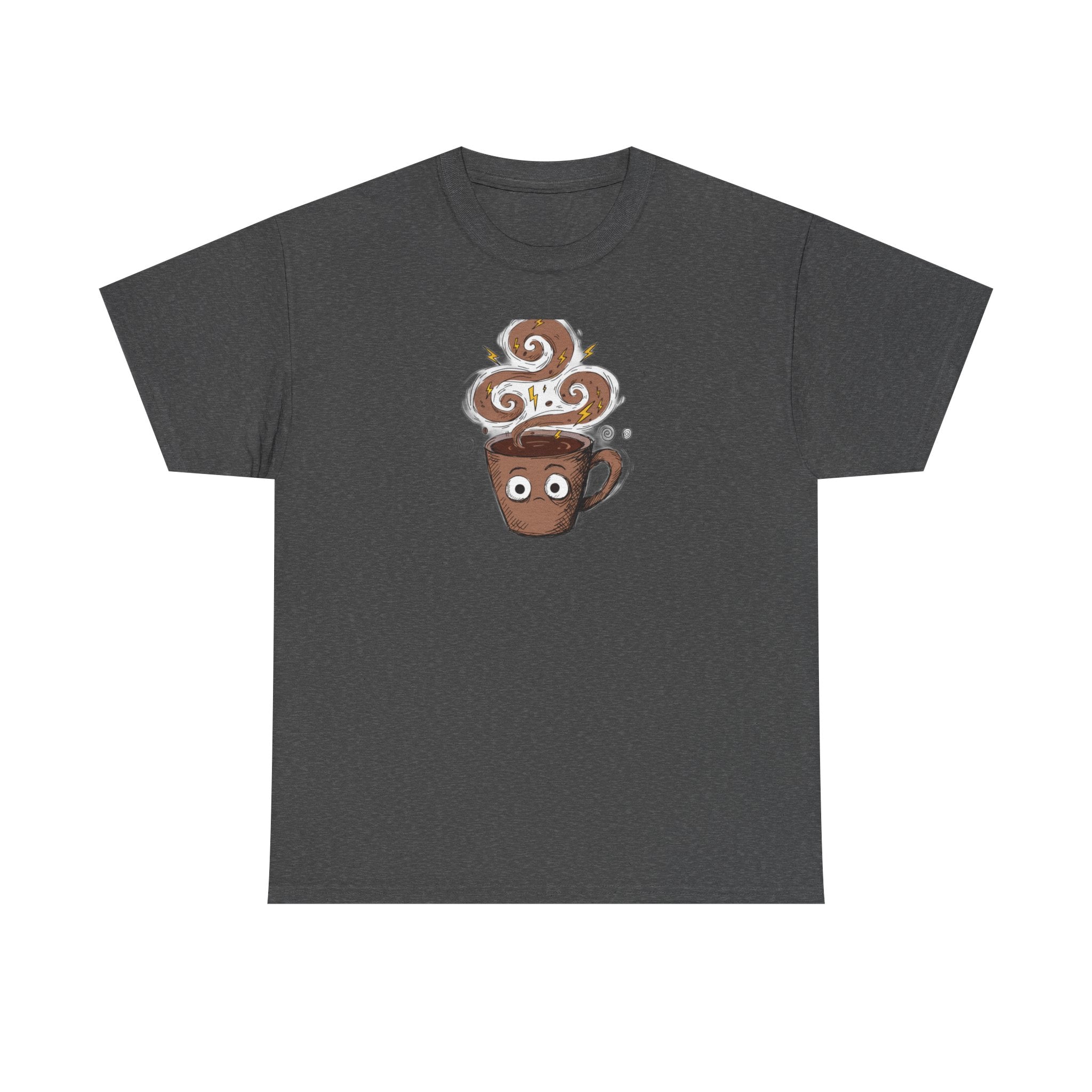 On My Third Coffee And Starting to Feel It | Funny Anxiety T-Shirt