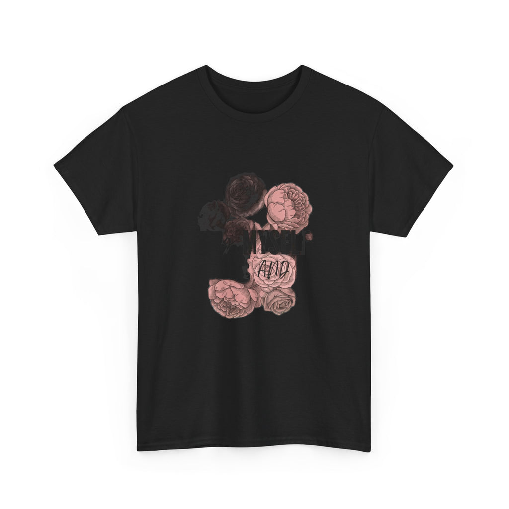 Burnout Bouquet - Watering Myself With Iced Coffee & Denial | Funny Work T-Shirt