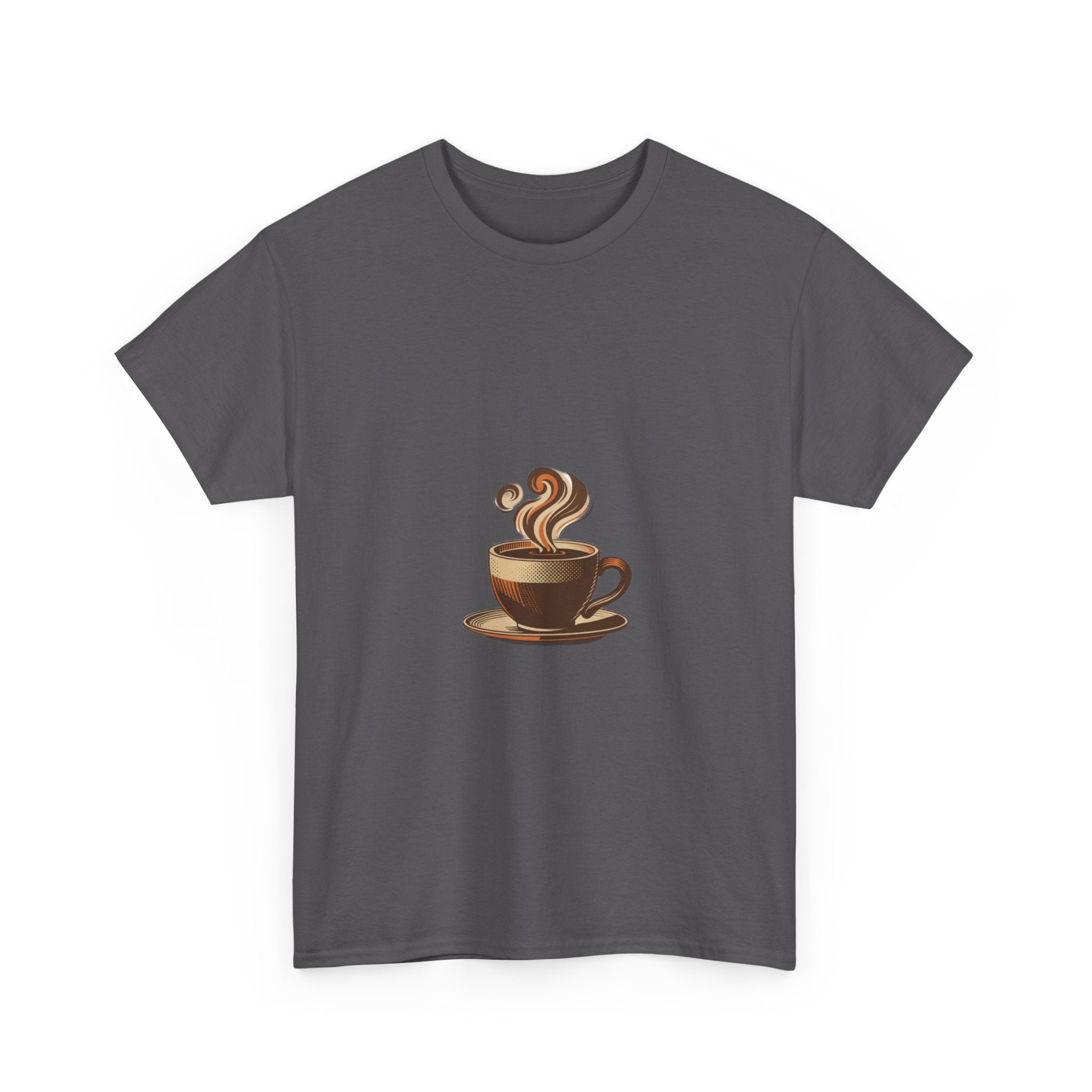 Coffee First Questions Later | Sarcastic Coffee Lover T-Shirt