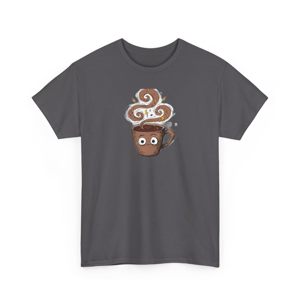 On My Third Coffee And Starting to Feel It | Funny Anxiety T-Shirt