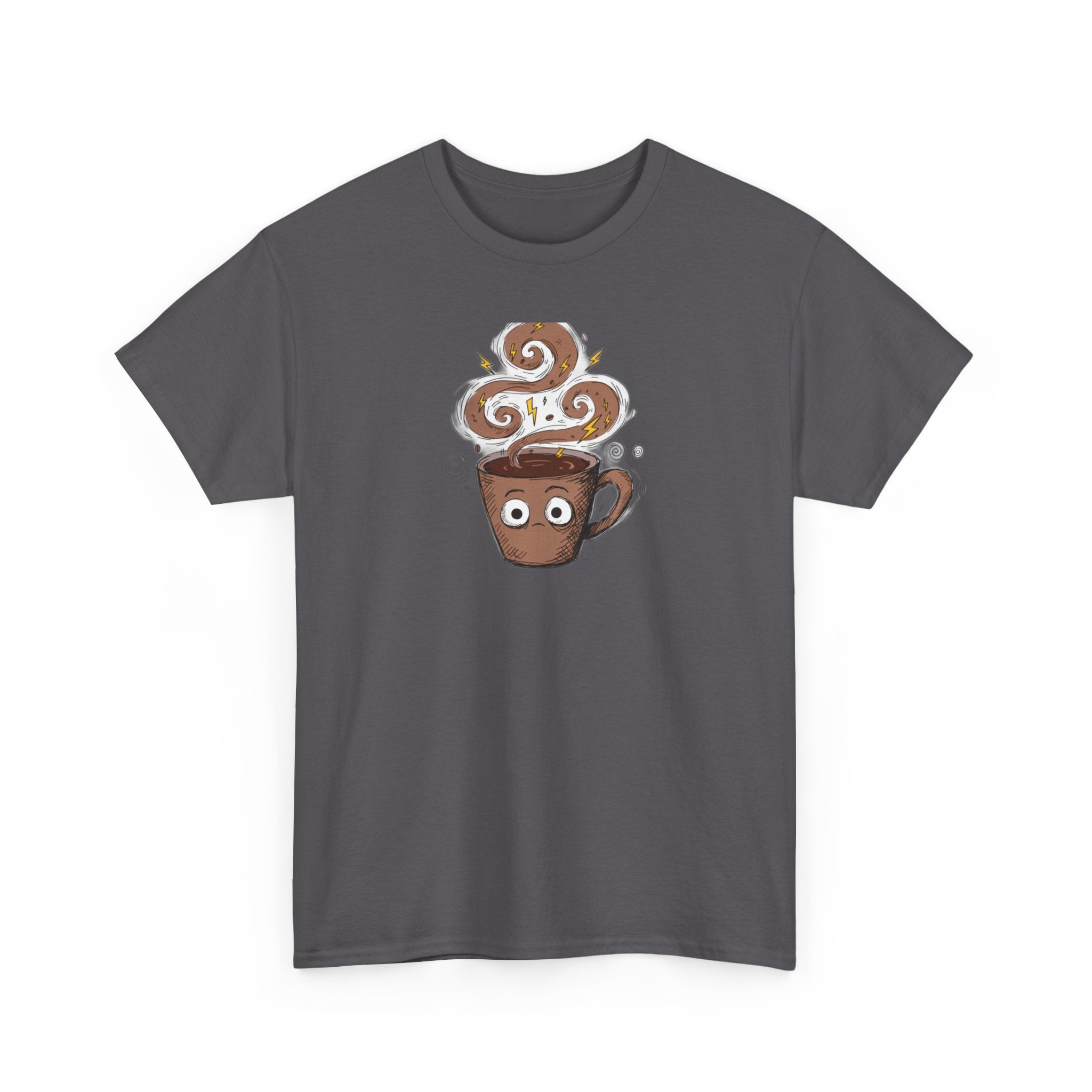 On My Third Coffee And Starting to Feel It | Funny Anxiety T-Shirt