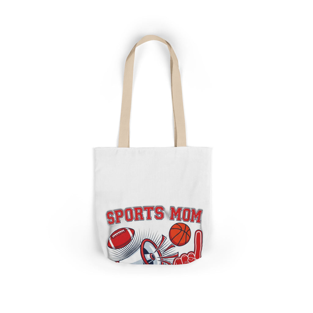 Sports Mom Tote Bag - My Kid is the Reason I Yell - Team Mom Canvas Bag