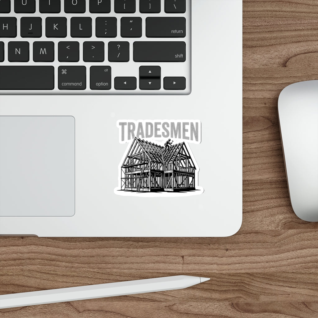 Tradesmen - Son of God - Die-Cut Vinyl Sticker - Hard Work Faith