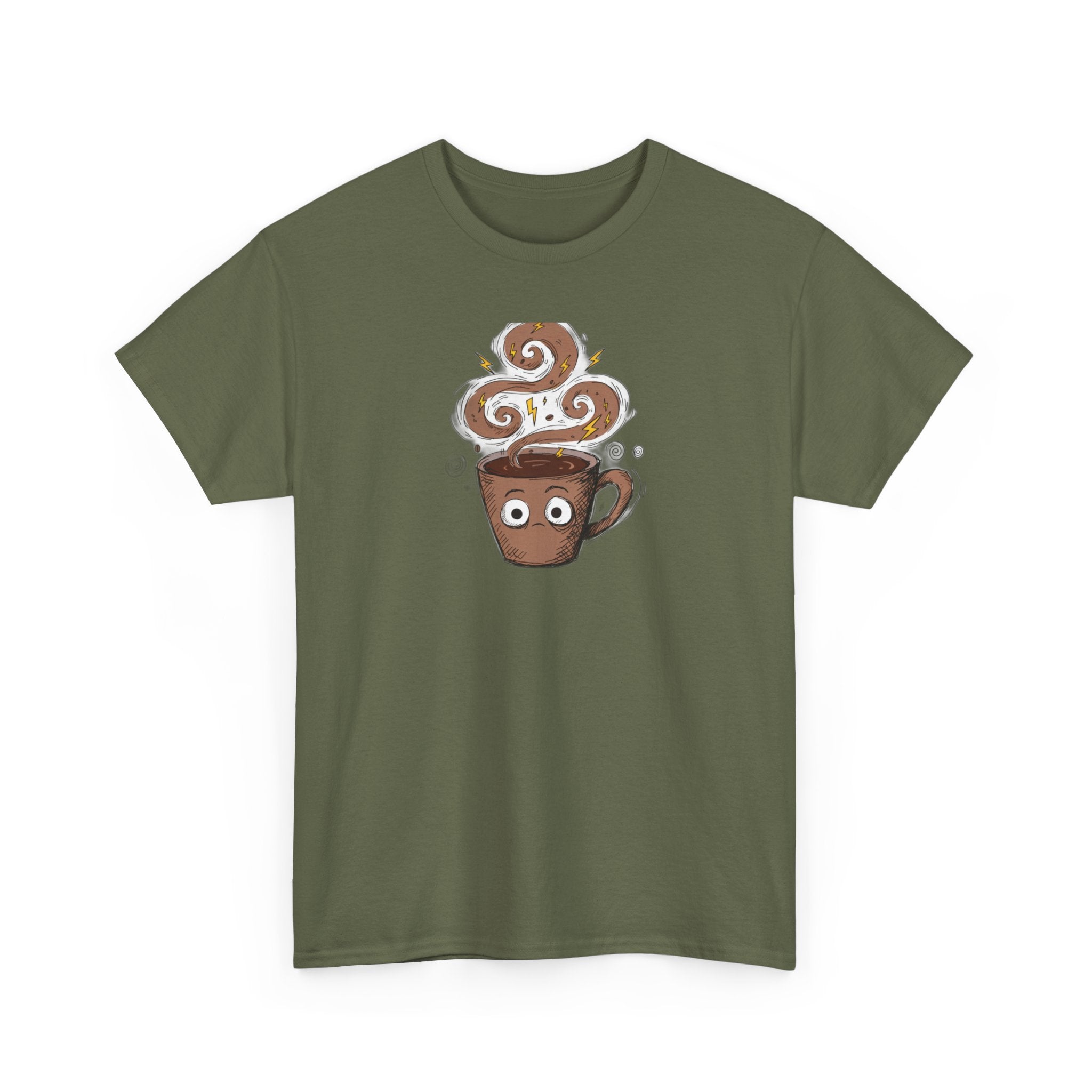 On My Third Coffee And Starting to Feel It | Funny Anxiety T-Shirt