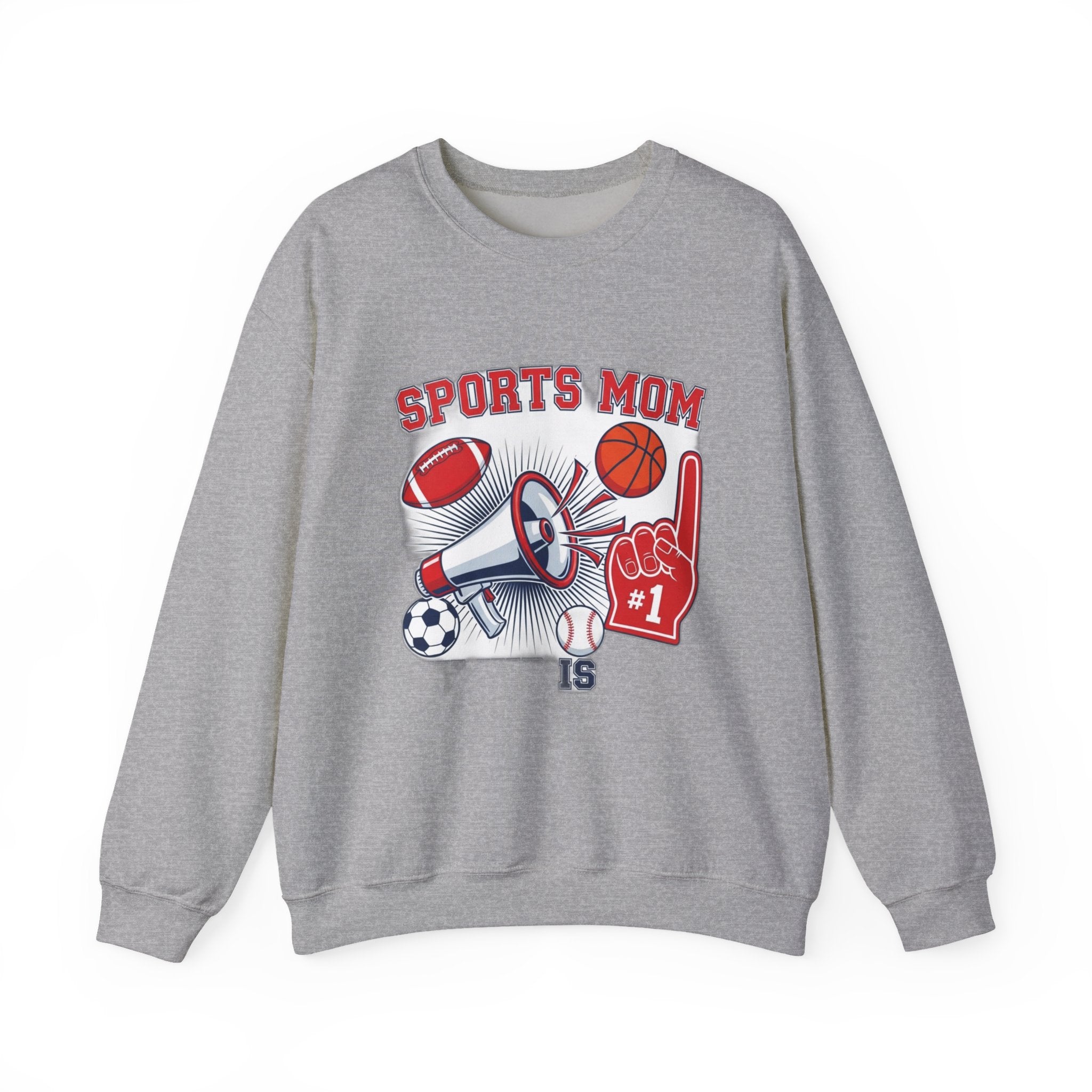 Sports Mom Sweatshirt - My Kid is the Reason I Yell - Team Mom Bleacher Shirt