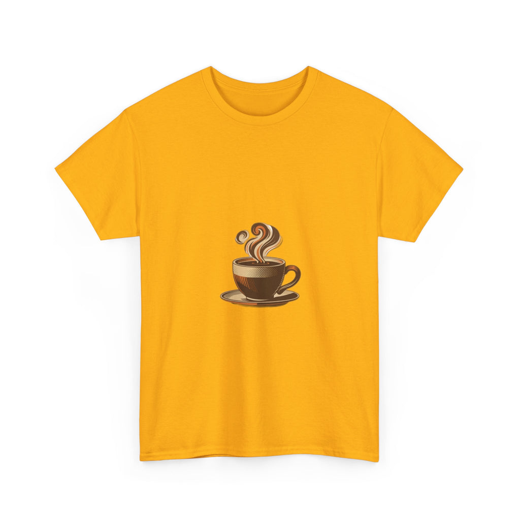 Coffee First Questions Later | Sarcastic Coffee Lover T-Shirt