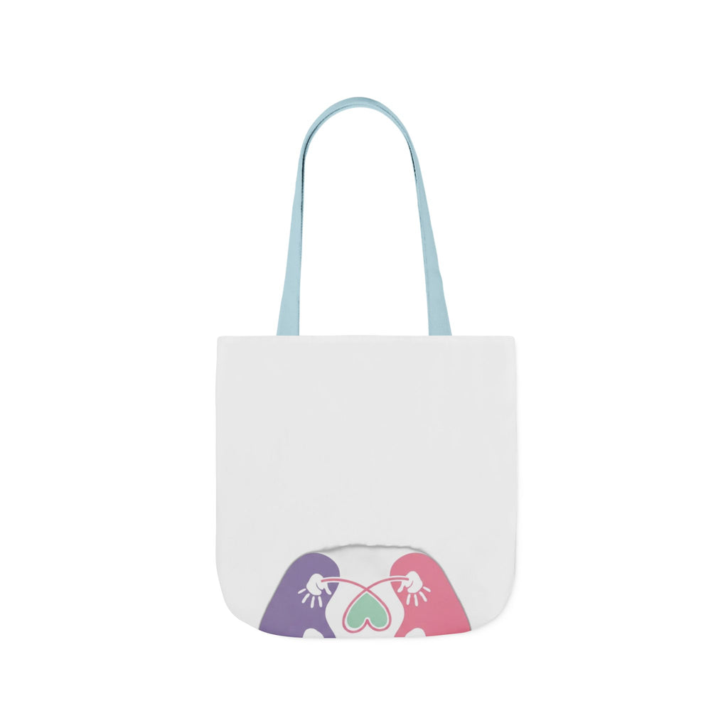 Twin Mom Tote Bag - Double the Trouble Double the Love - Twins Mother Canvas Bag