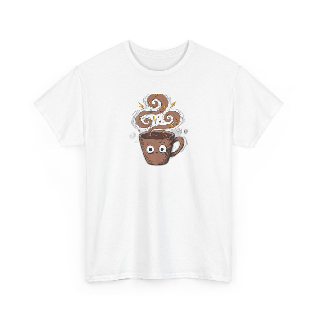 On My Third Coffee And Starting to Feel It | Funny Anxiety T-Shirt