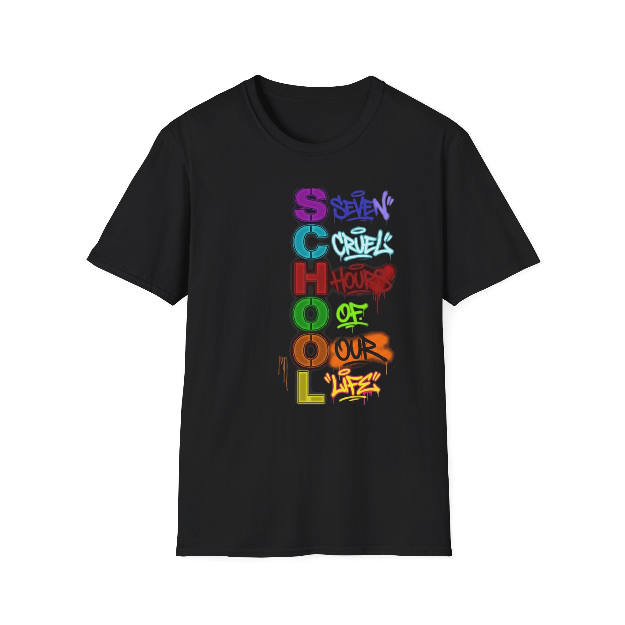 SCHOOL | Seven Cruel Hours Of Our Life | Teen Graphic Tee