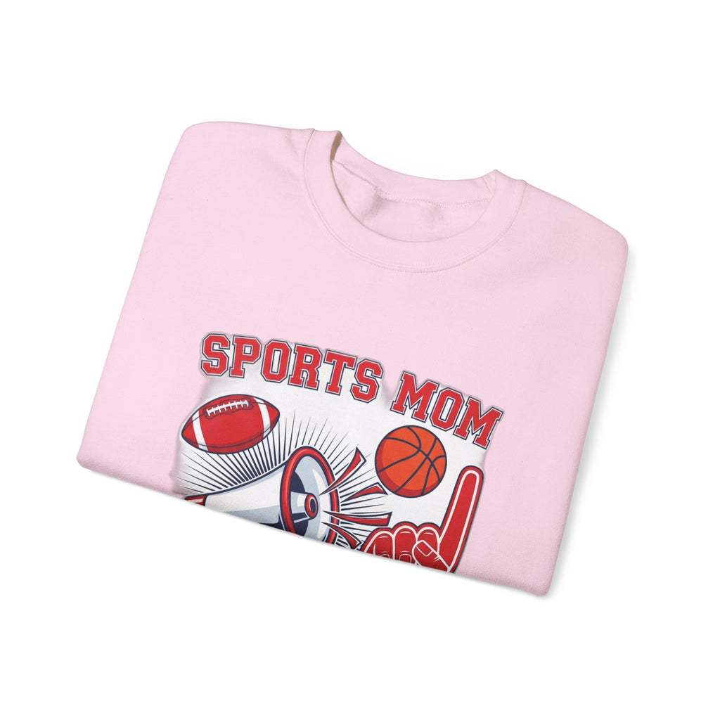 Sports Mom Sweatshirt - My Kid is the Reason I Yell - Team Mom Bleacher Shirt