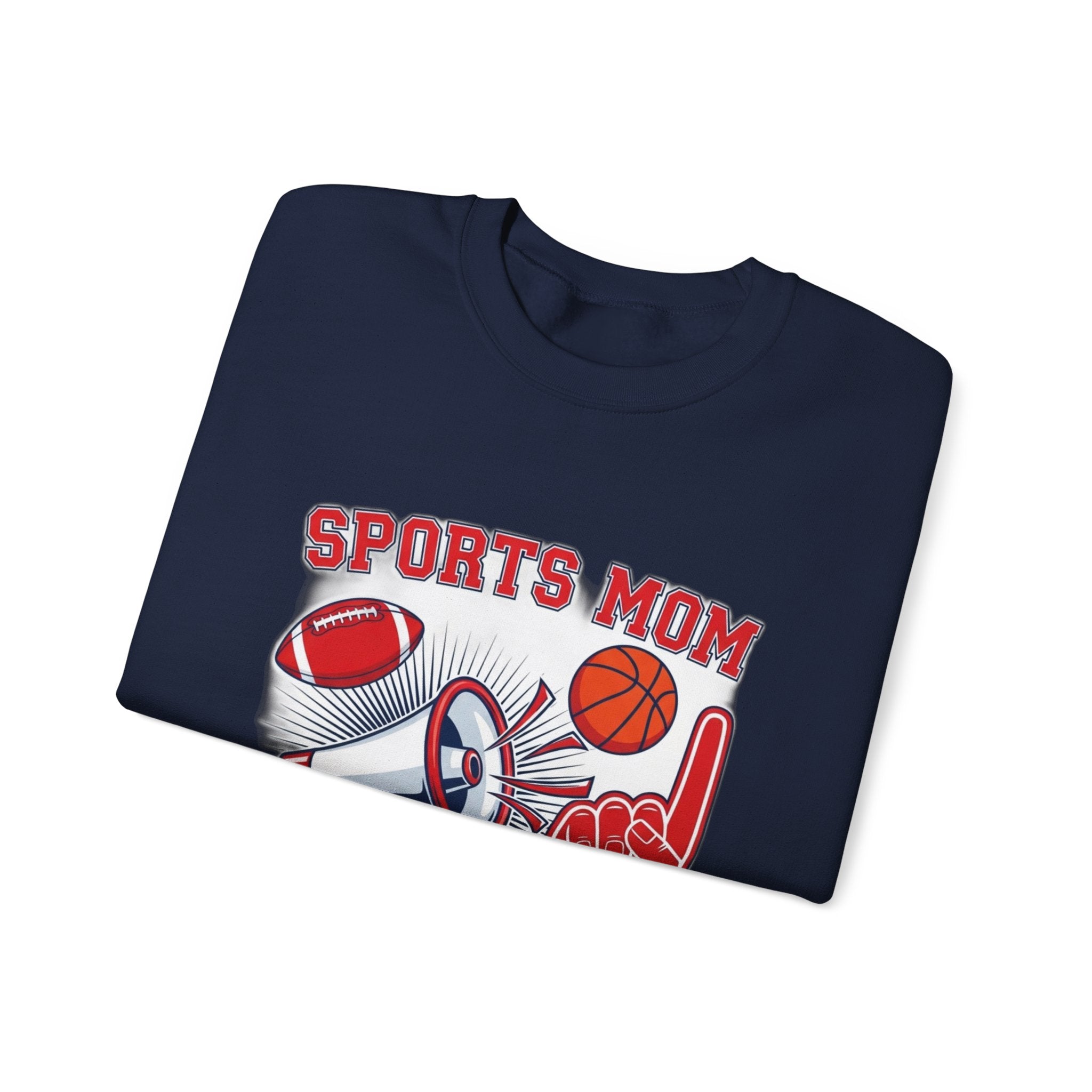Sports Mom Sweatshirt - My Kid is the Reason I Yell - Team Mom Bleacher Shirt