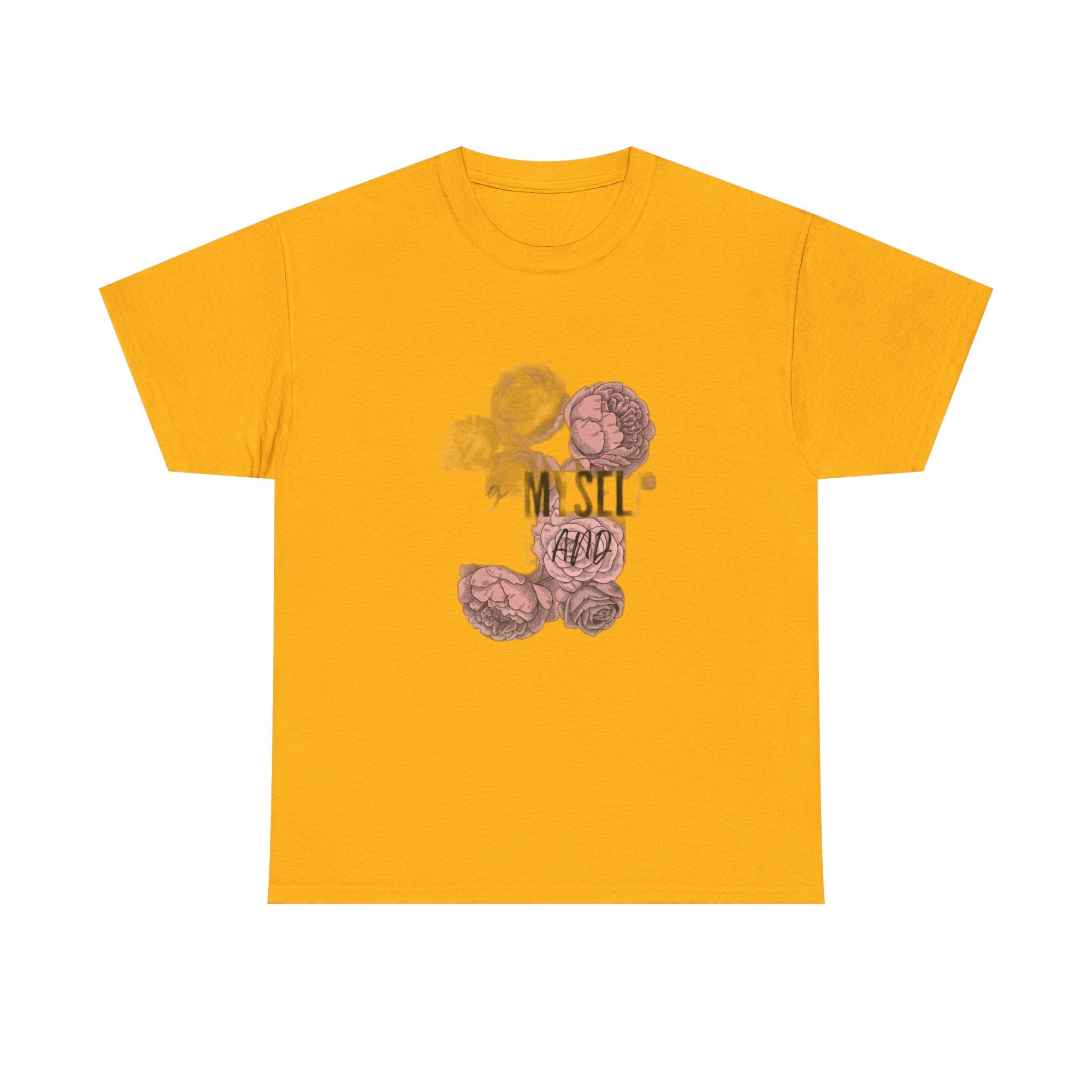 Burnout Bouquet - Watering Myself With Iced Coffee & Denial | Funny Work T-Shirt