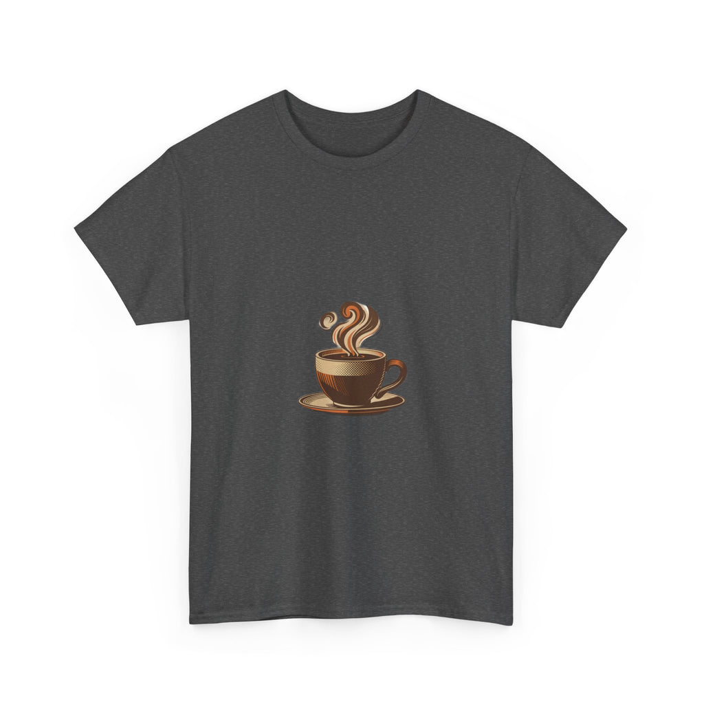 Coffee First Questions Later | Sarcastic Coffee Lover T-Shirt