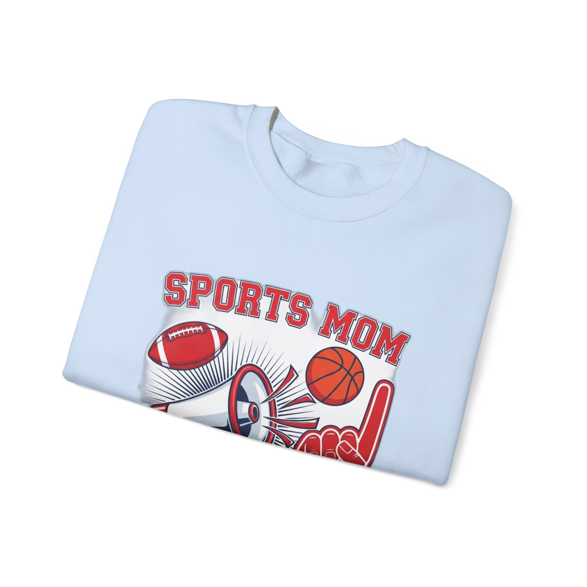 Sports Mom Sweatshirt - My Kid is the Reason I Yell - Team Mom Bleacher Shirt
