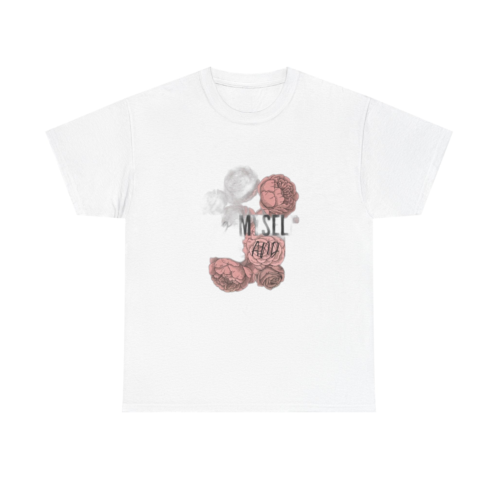 Burnout Bouquet - Watering Myself With Iced Coffee & Denial | Funny Work T-Shirt