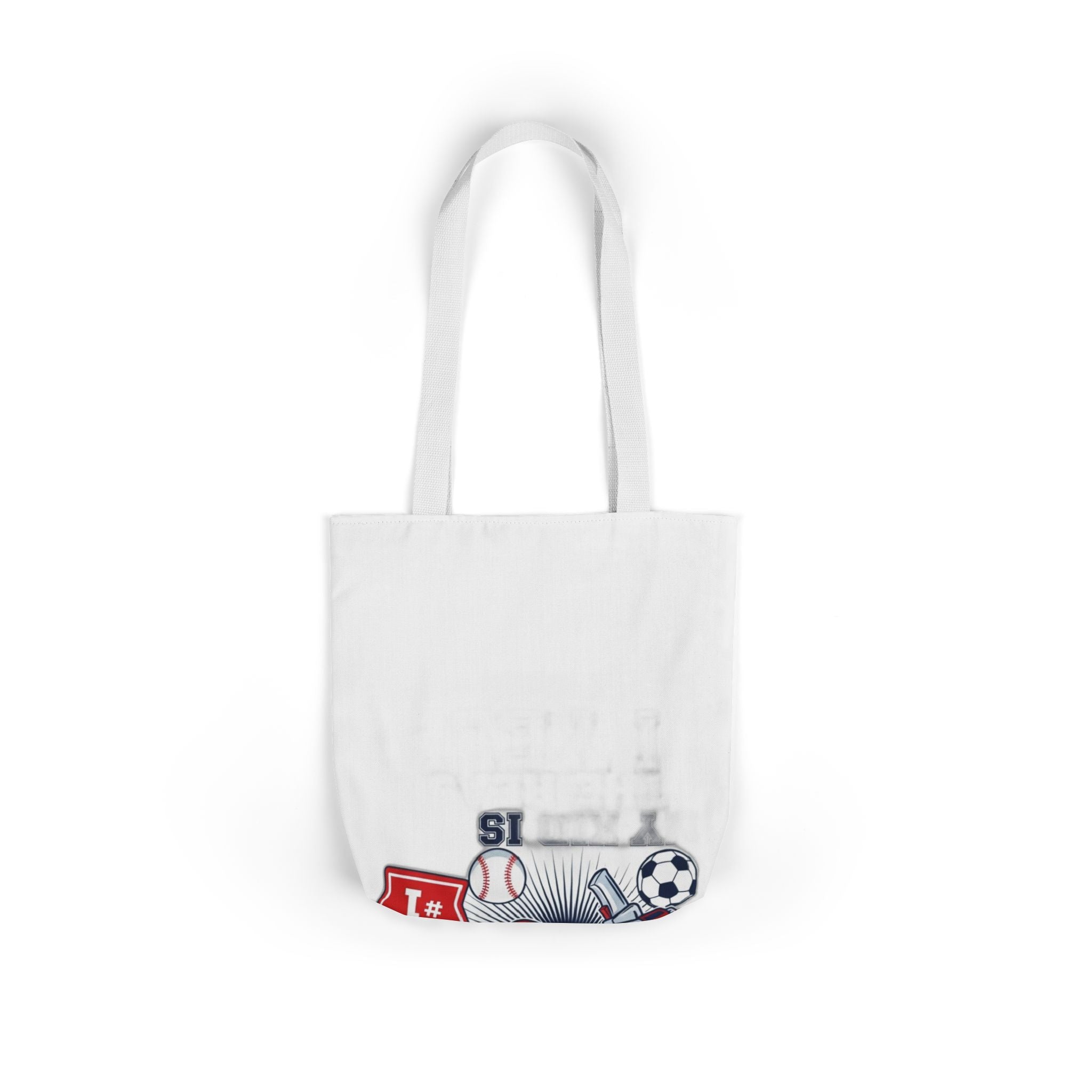 Sports Mom Tote Bag - My Kid is the Reason I Yell - Team Mom Canvas Bag