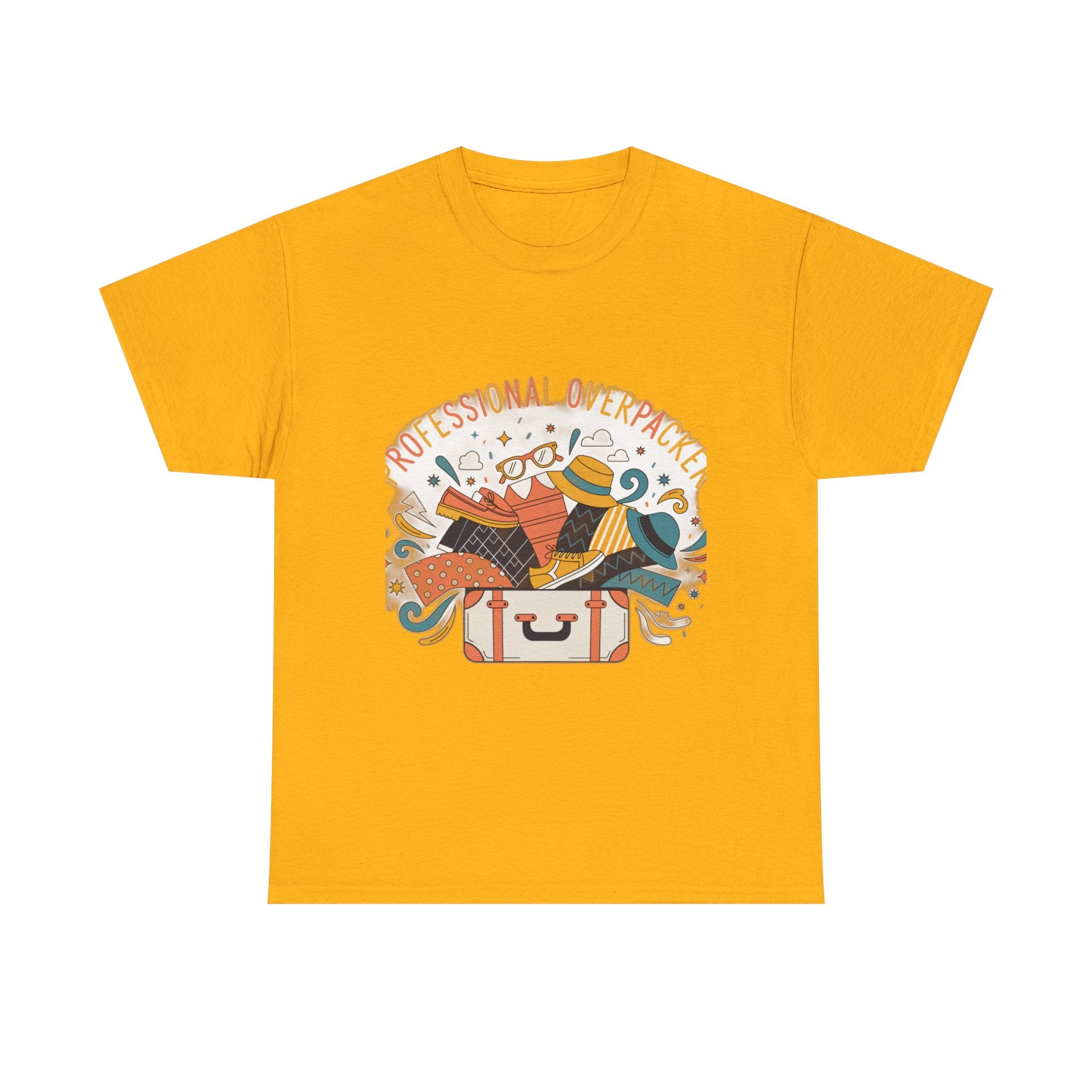 Professional Overpacker | Funny Travel T-Shirt for Overpackers