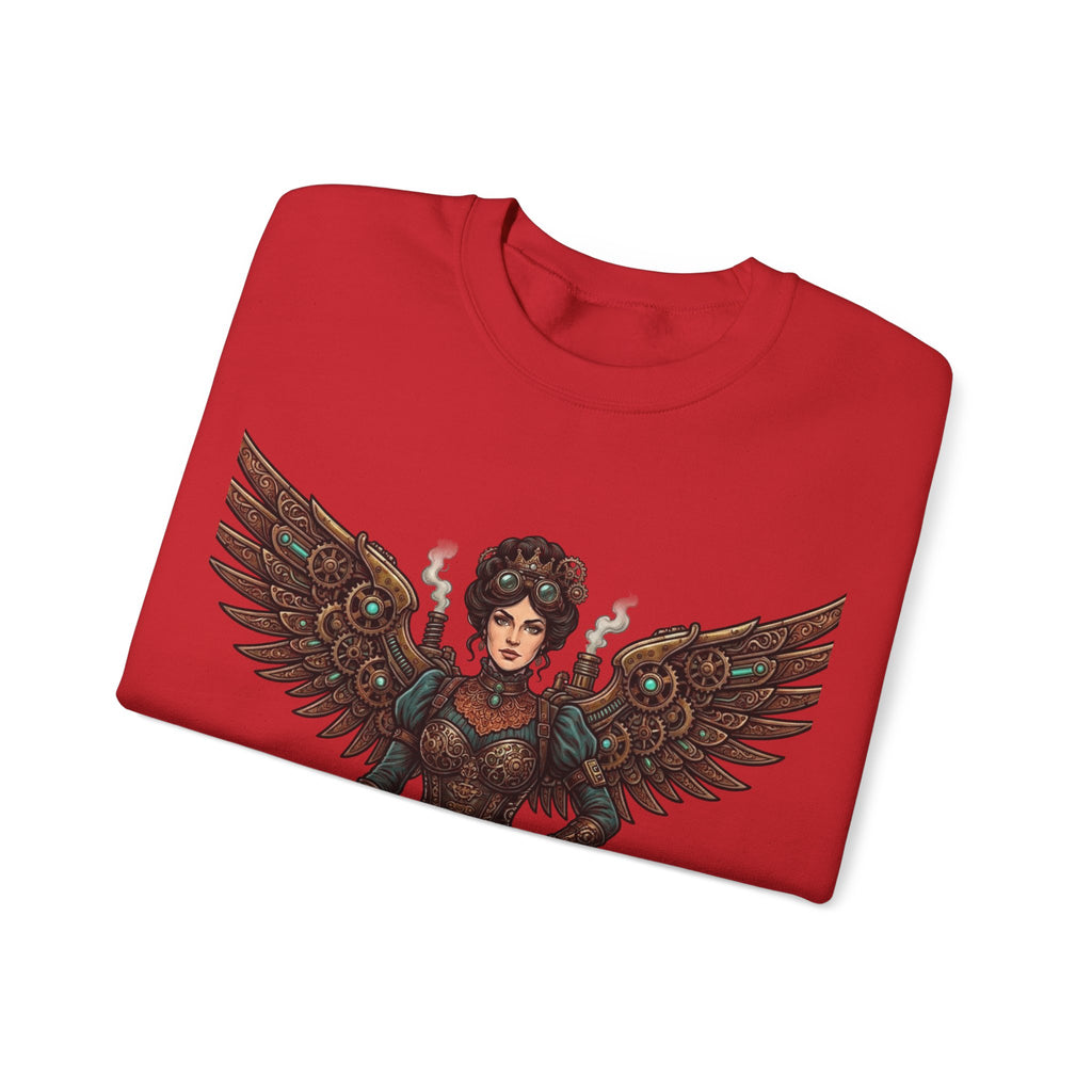 Steampunk Mother - Clockwork Wings Crewneck Sweatshirt