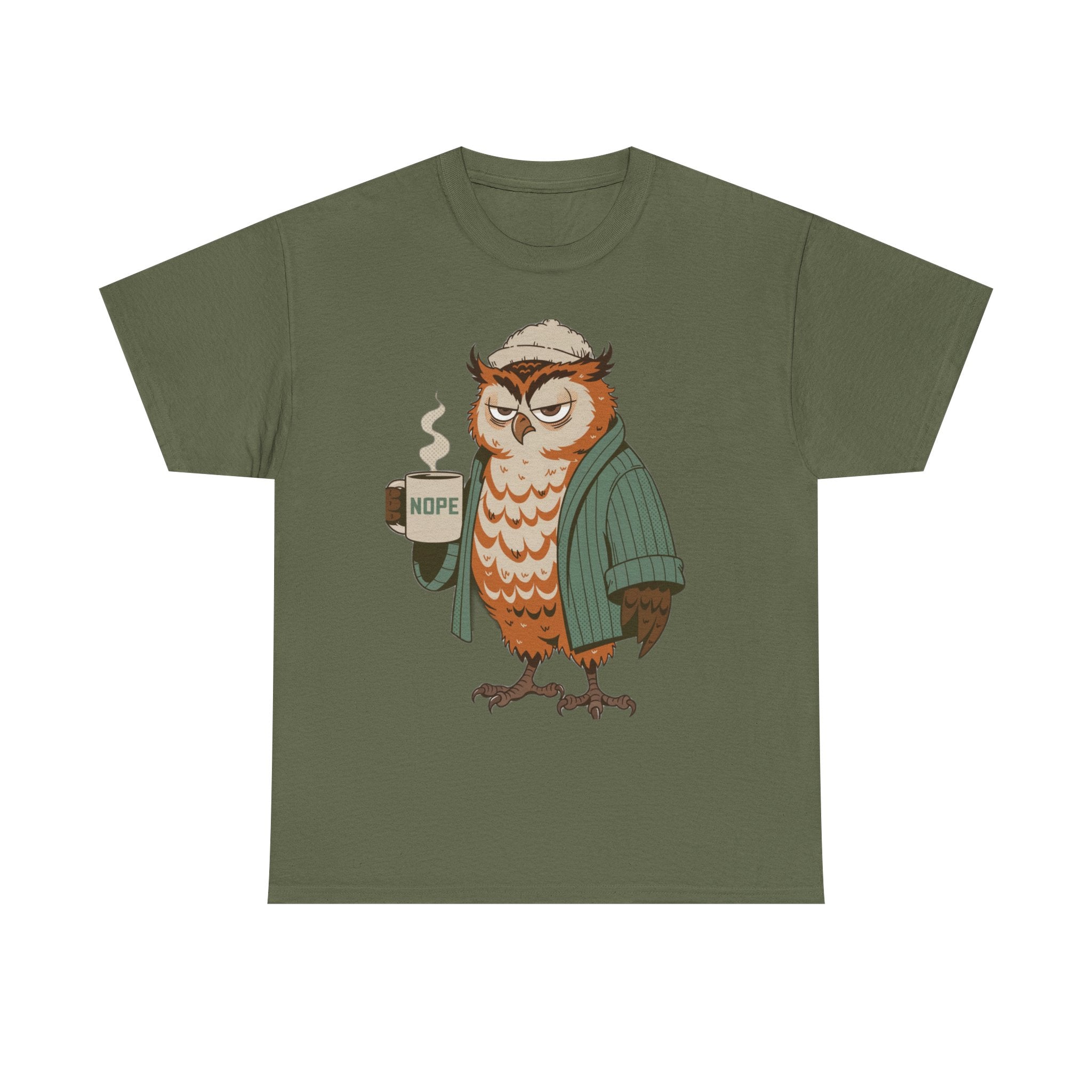 Not A Morning Person Or Afternoon Person | Funny Night Owl Tee