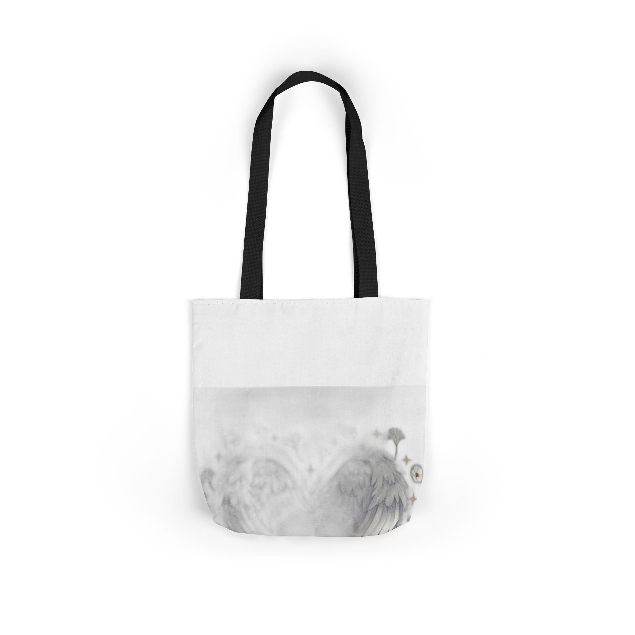 Angel Mom Memorial Tote Bag - Forever in My Heart - Remembrance Canvas Bag
