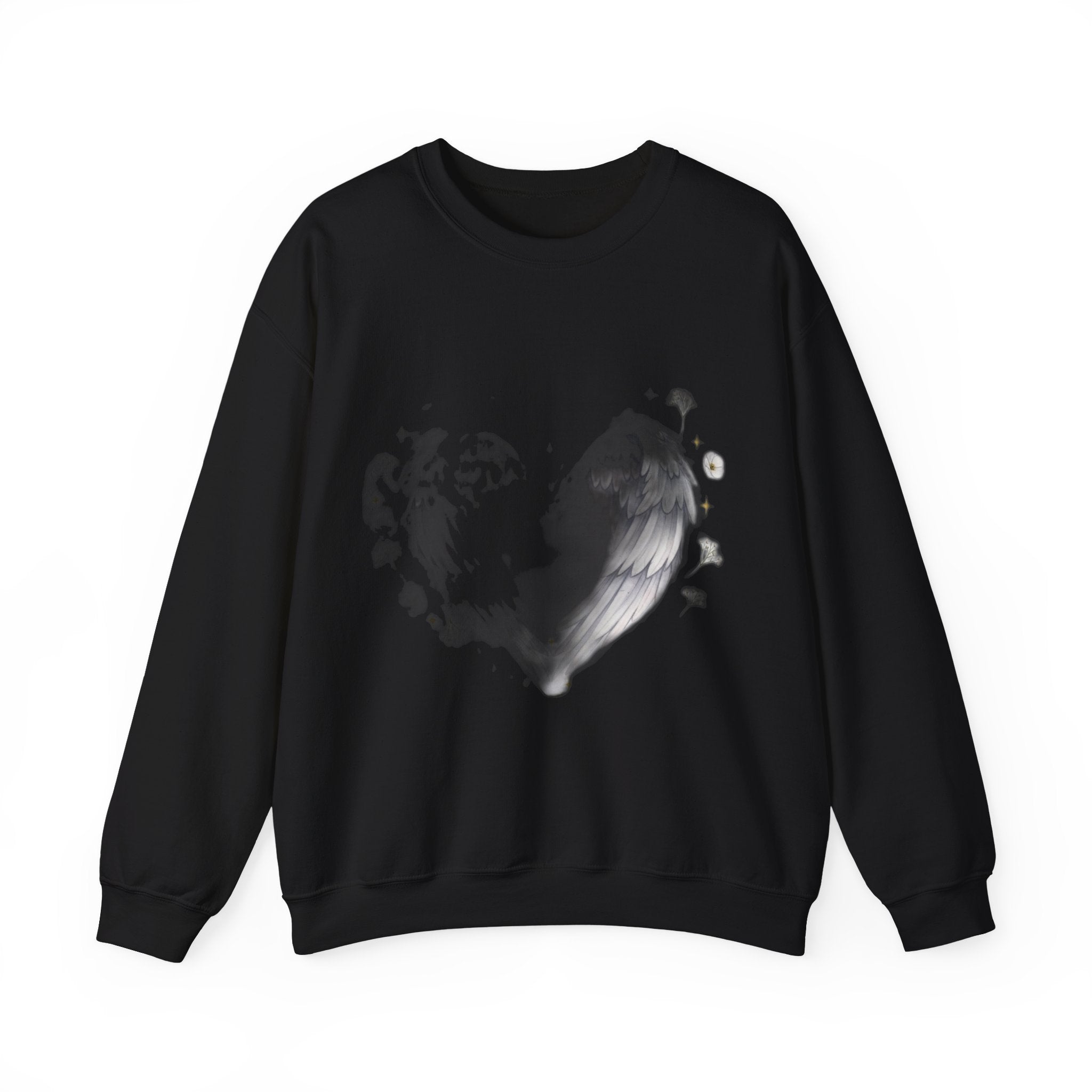 Angel Mom Memorial Sweatshirt - Forever in My Heart - Bereaved Mother Remembrance