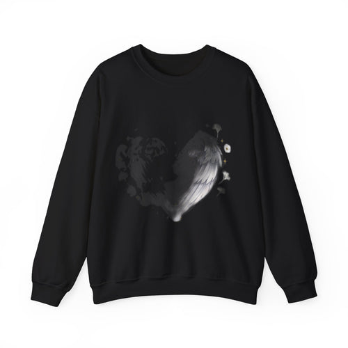Angel Mom Memorial Sweatshirt - Forever in My Heart - Bereaved Mother Remembrance