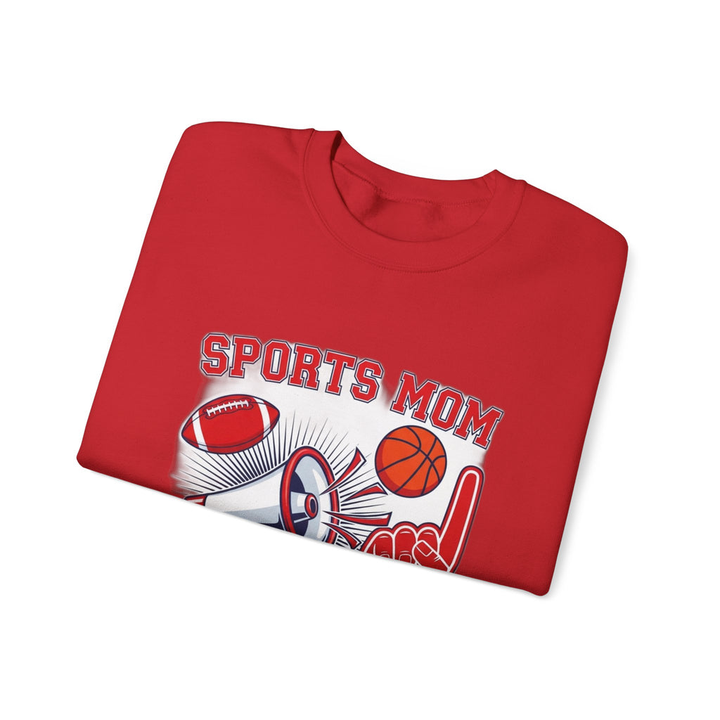 Sports Mom Sweatshirt - My Kid is the Reason I Yell - Team Mom Bleacher Shirt