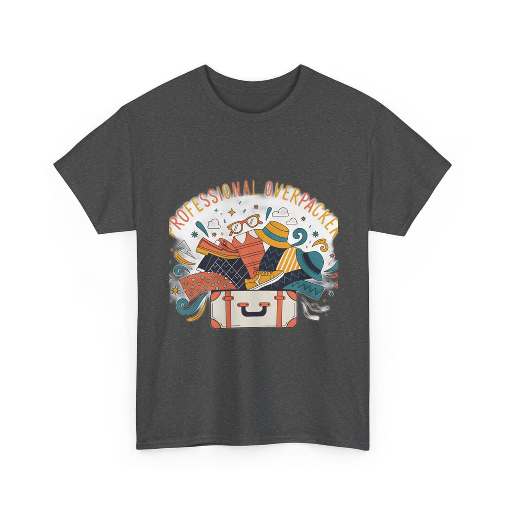 Professional Overpacker | Funny Travel T-Shirt for Overpackers