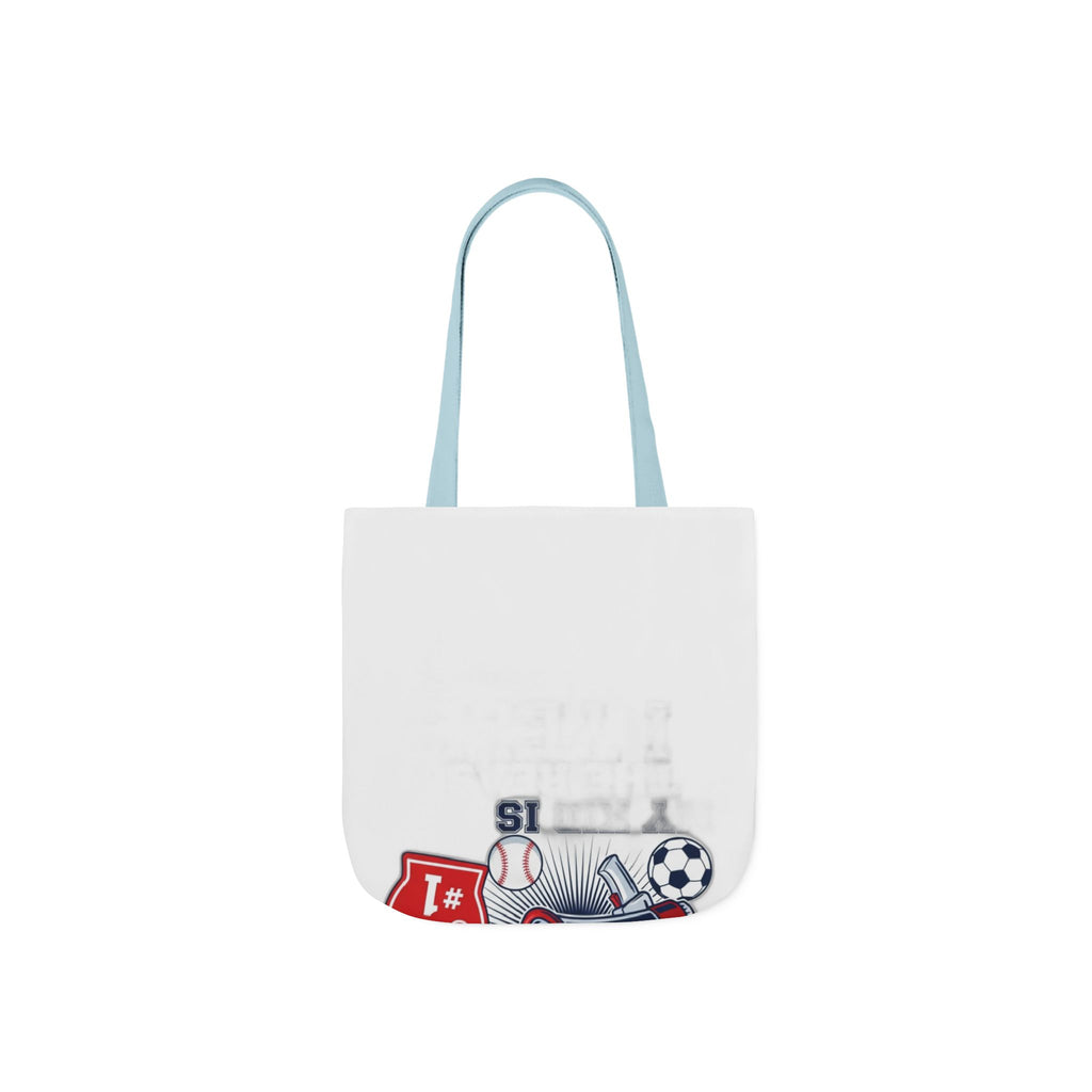 Sports Mom Tote Bag - My Kid is the Reason I Yell - Team Mom Canvas Bag
